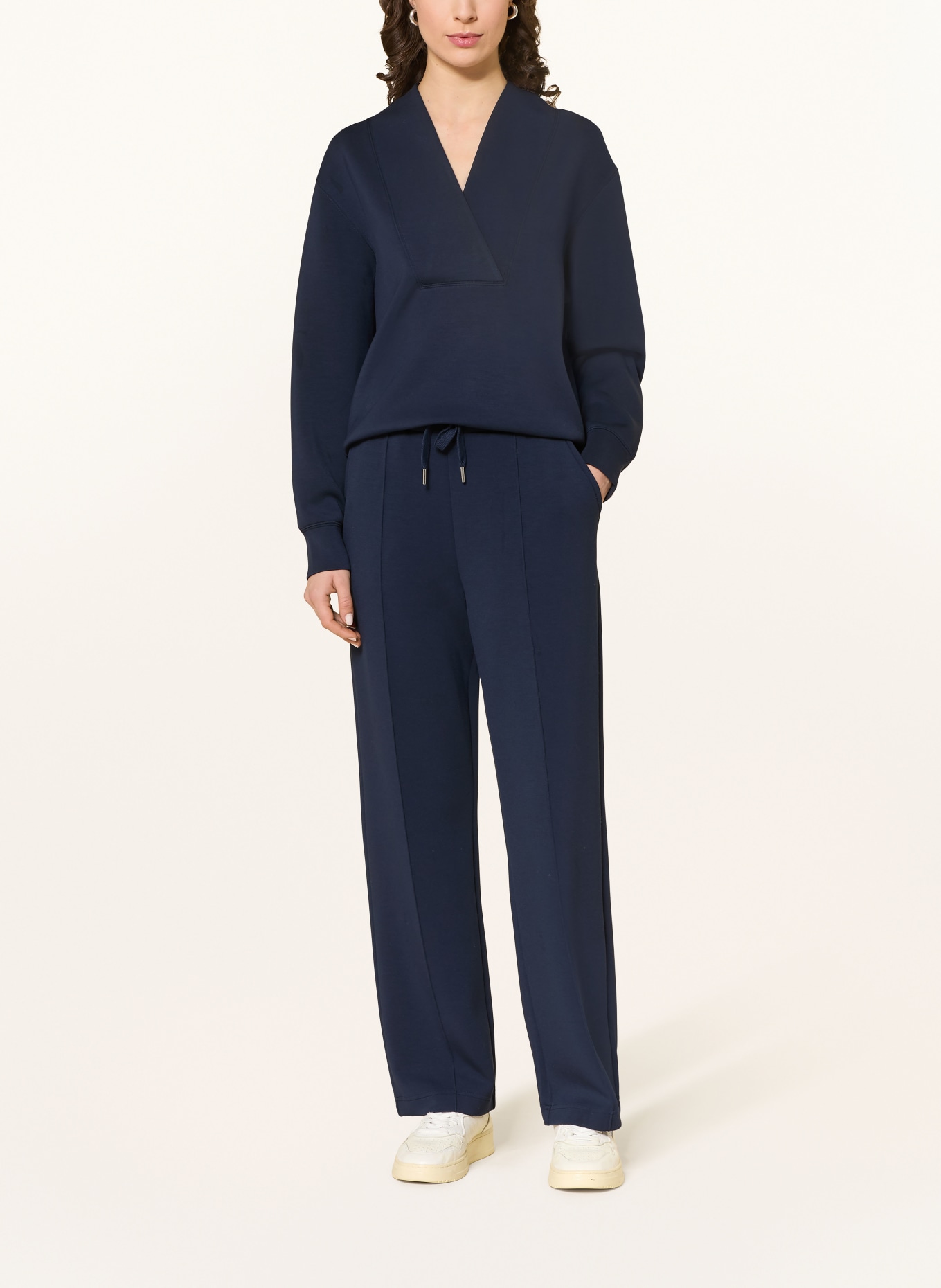 REISS Pants JEMMA in jogger style: DARK BLUE