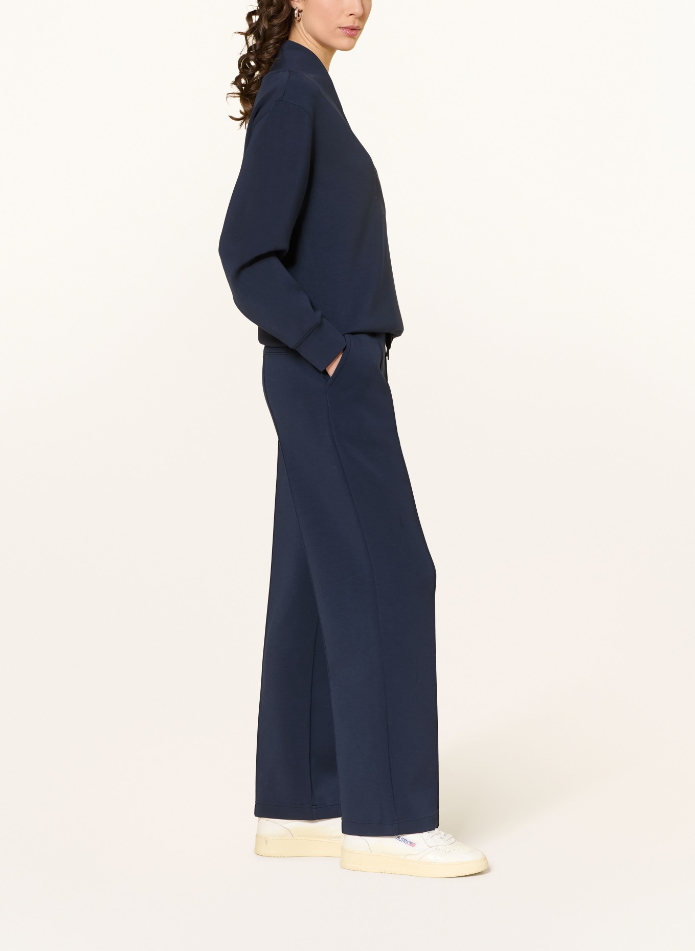 REISS Pants JEMMA in jogger style: DARK BLUE