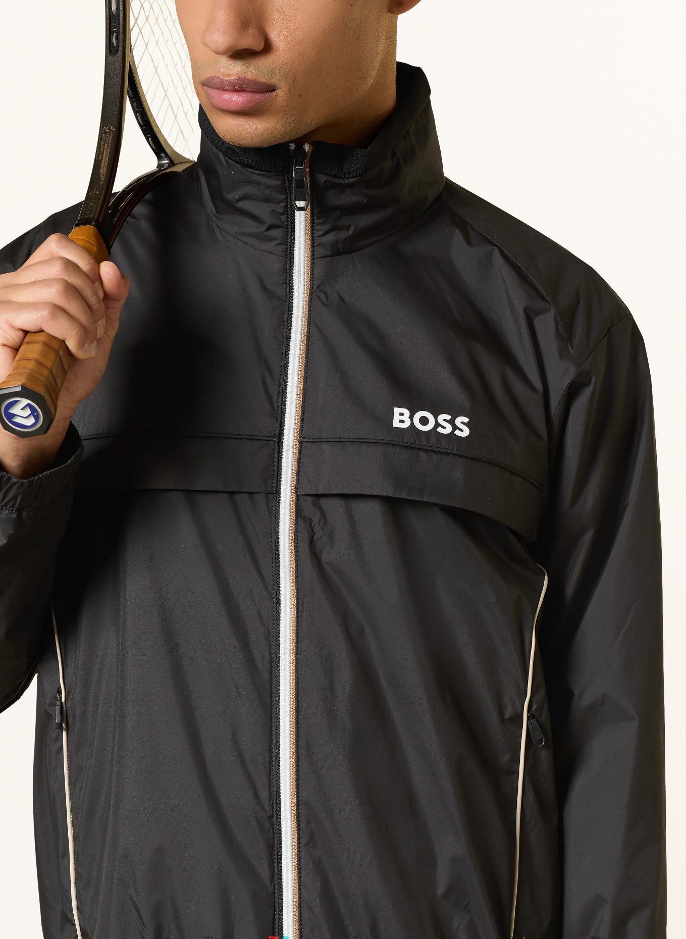 BOSS Tennisjacke TOC: SCHWARZ