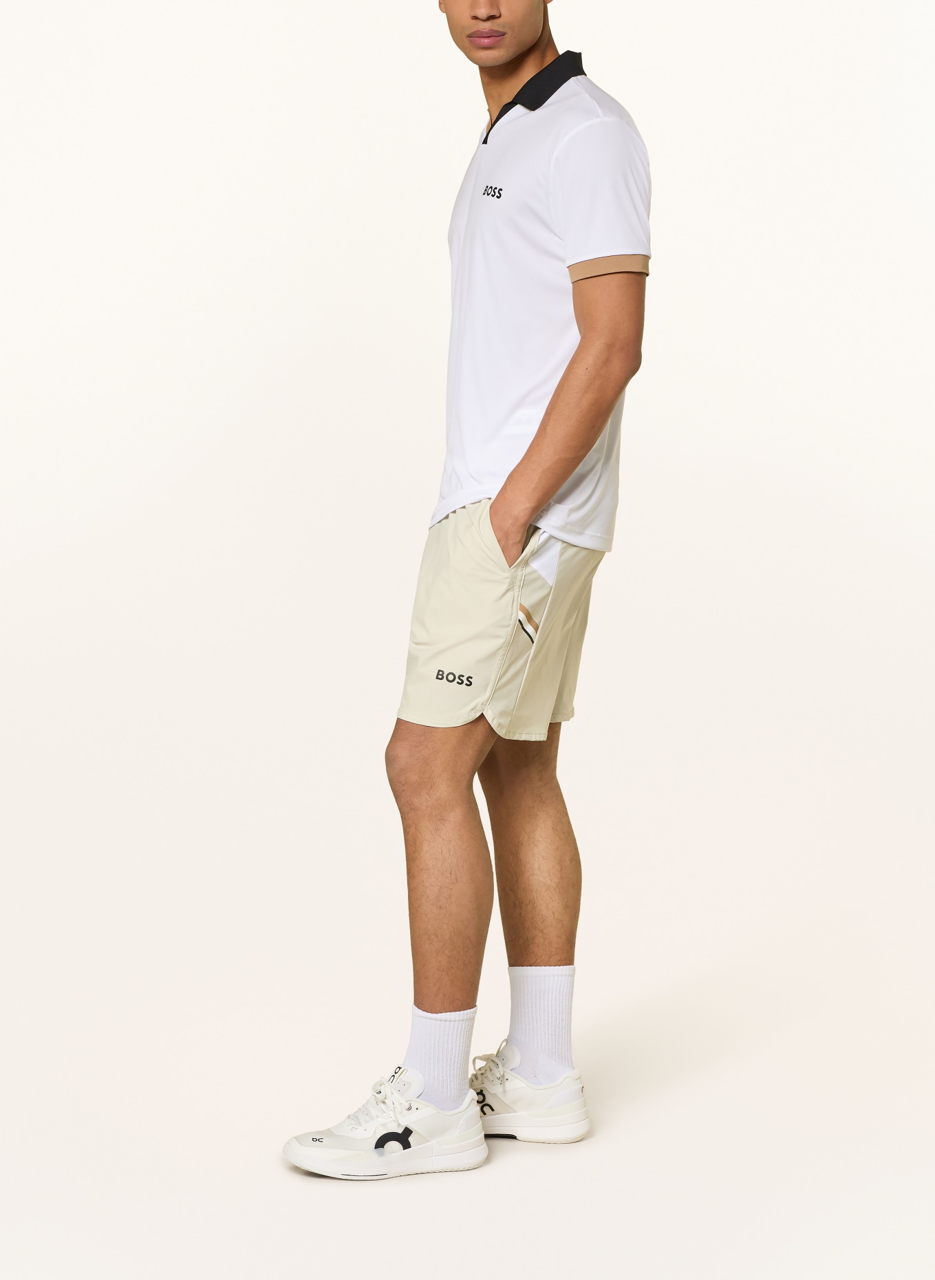 BOSS Tennis shorts TOC: BEIGE