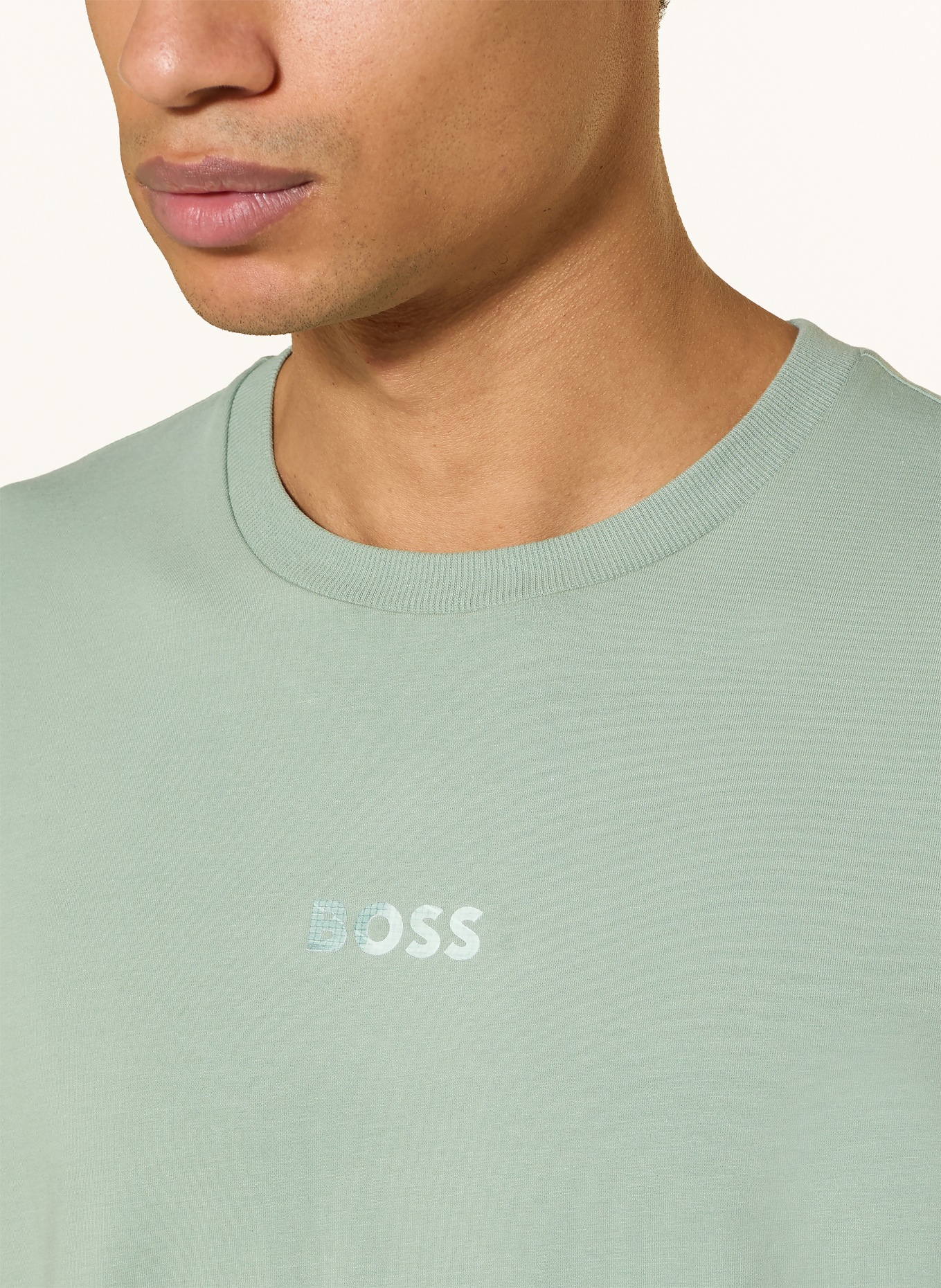 BOSS Koszulka JOIN GRX: JASNOZIELONY