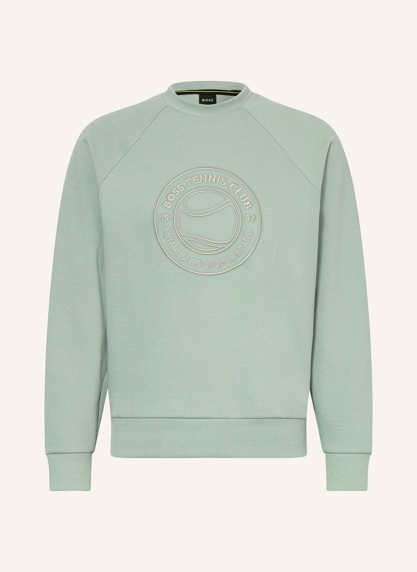 BOSS Sweatshirt JOIN SALBO: HELLGRÜN