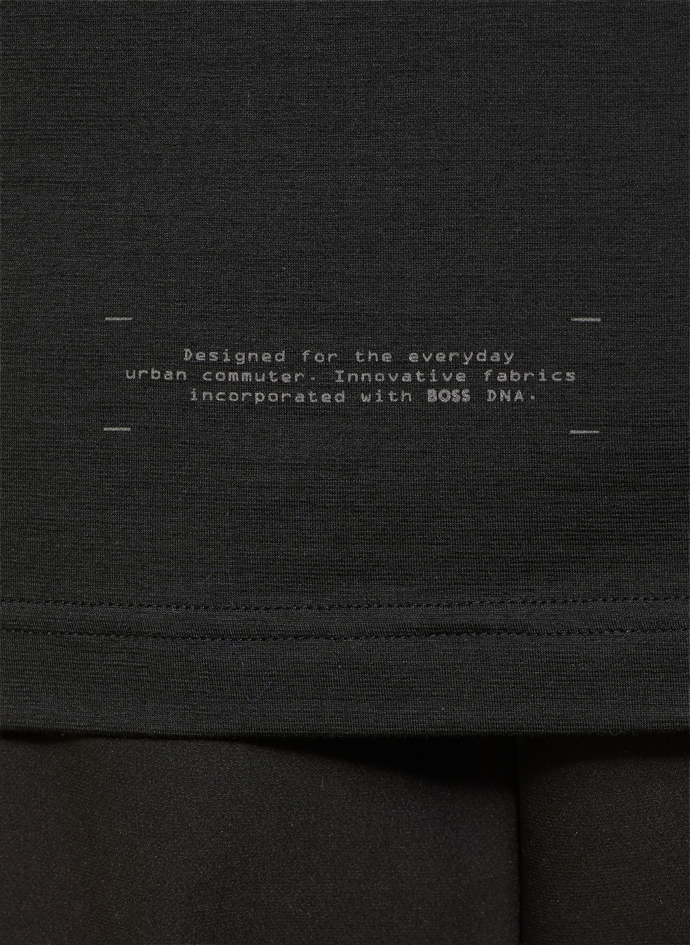 BOSS Funktionsshirt TOUR: SCHWARZ