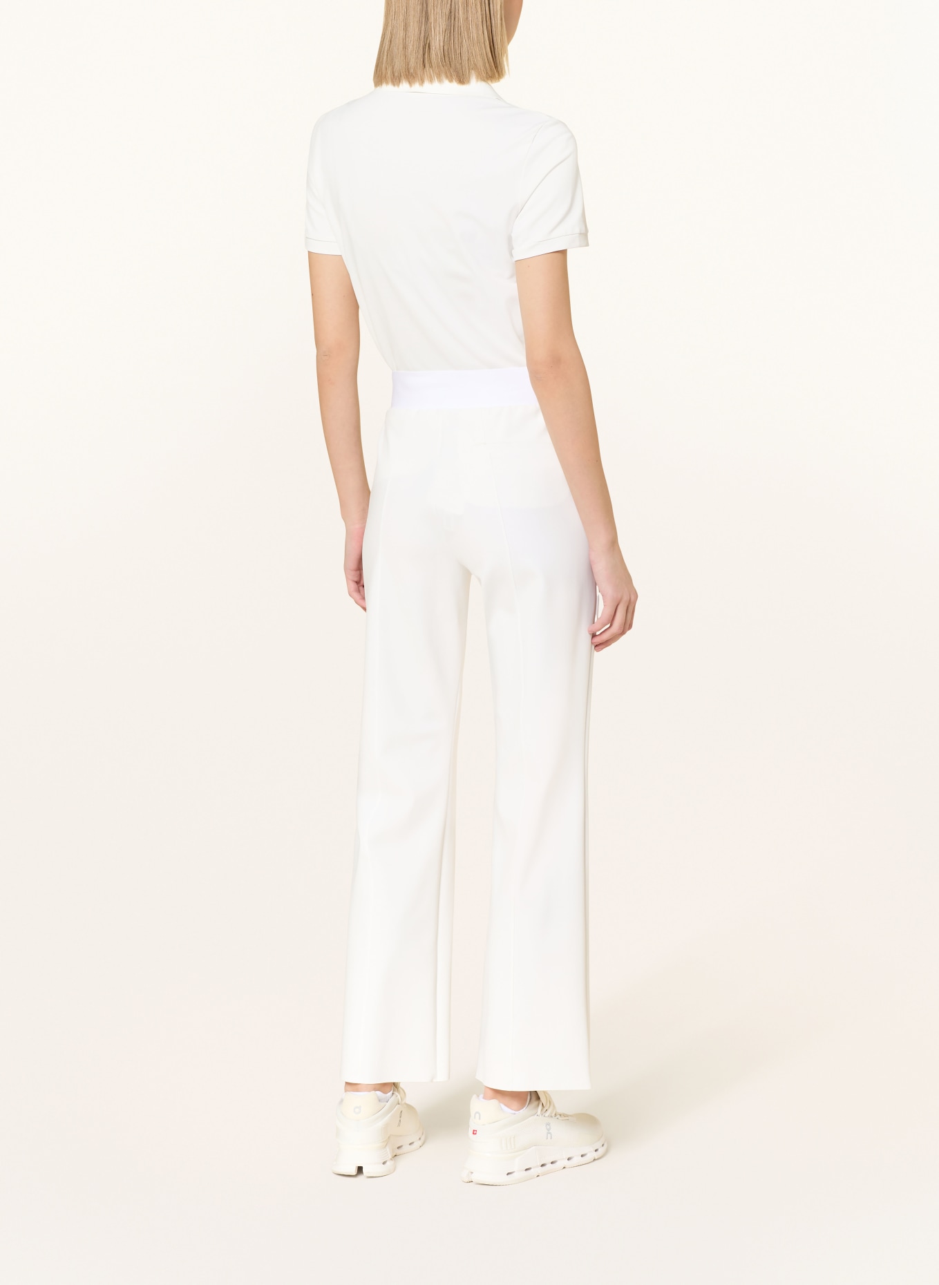 SPORTALM golfové kalhoty: KRÉMOVÁ