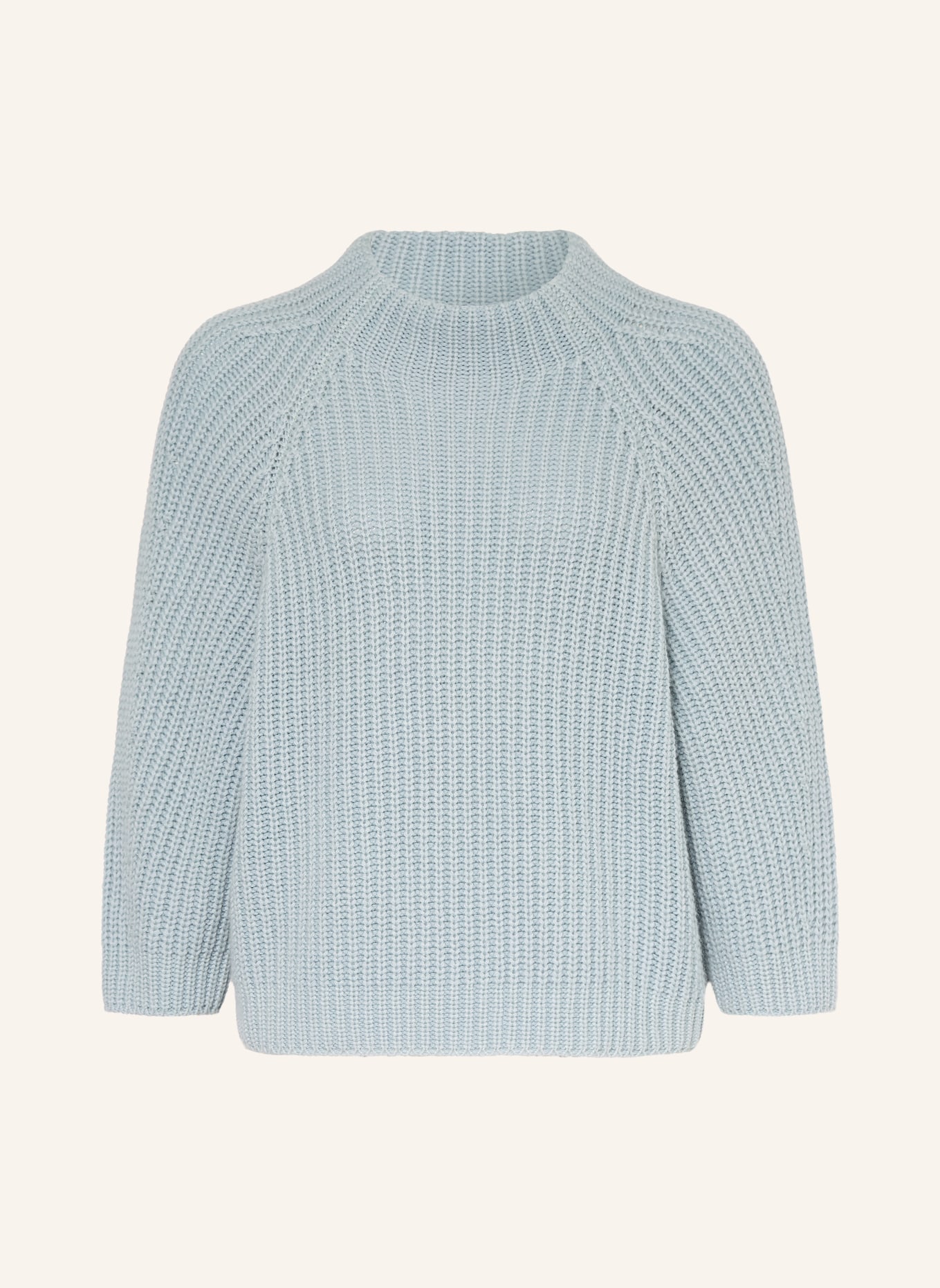 IRIS von ARNIM Cashmere-Pullover FALLOU mit 3/4-Arm: HELLBLAU