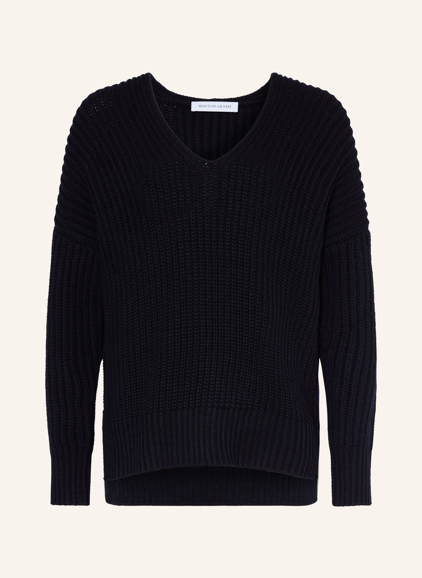 IRIS von ARNIM Cashmere-Pullover AMARANTHA: DUNKELBLAU