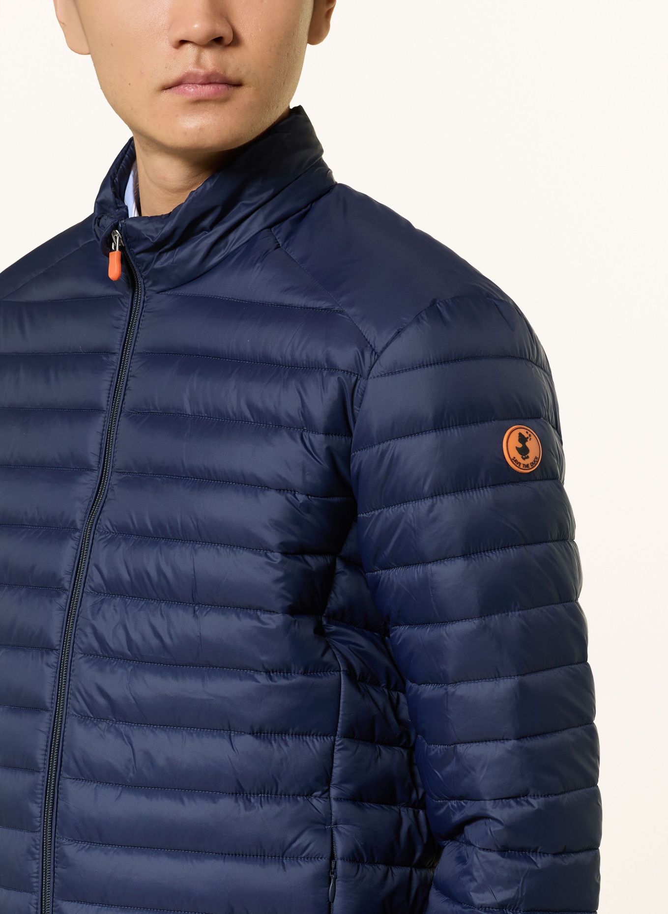 SAVE THE DUCK Lehká prošívaná bunda ALEXANDER: TMAVĚ MODRÁ