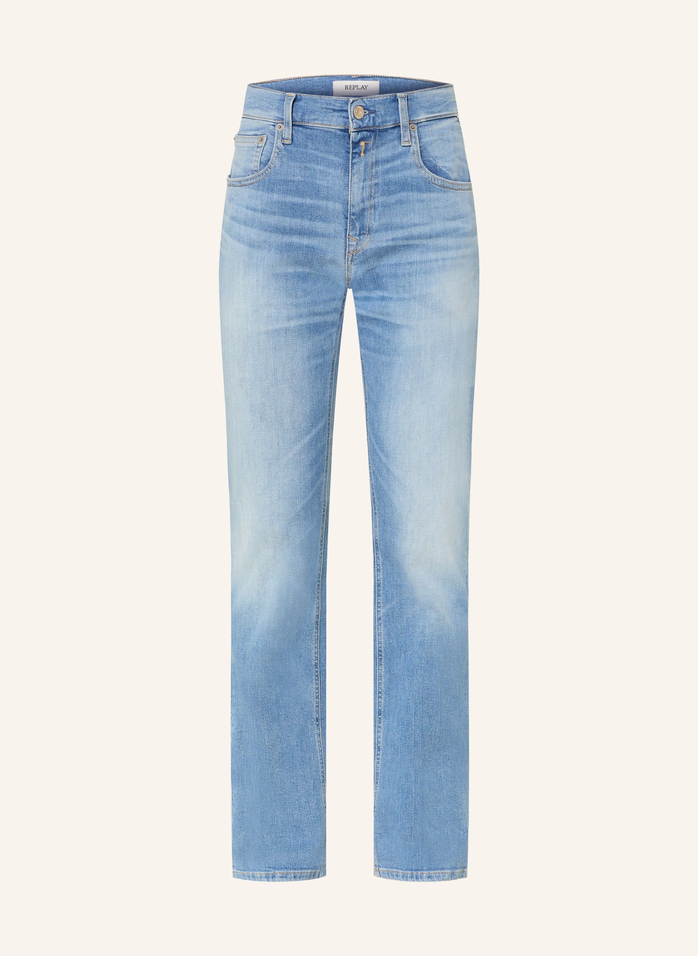 REPLAY Straight jeans AKEME: 009 MEDIUM BLUE