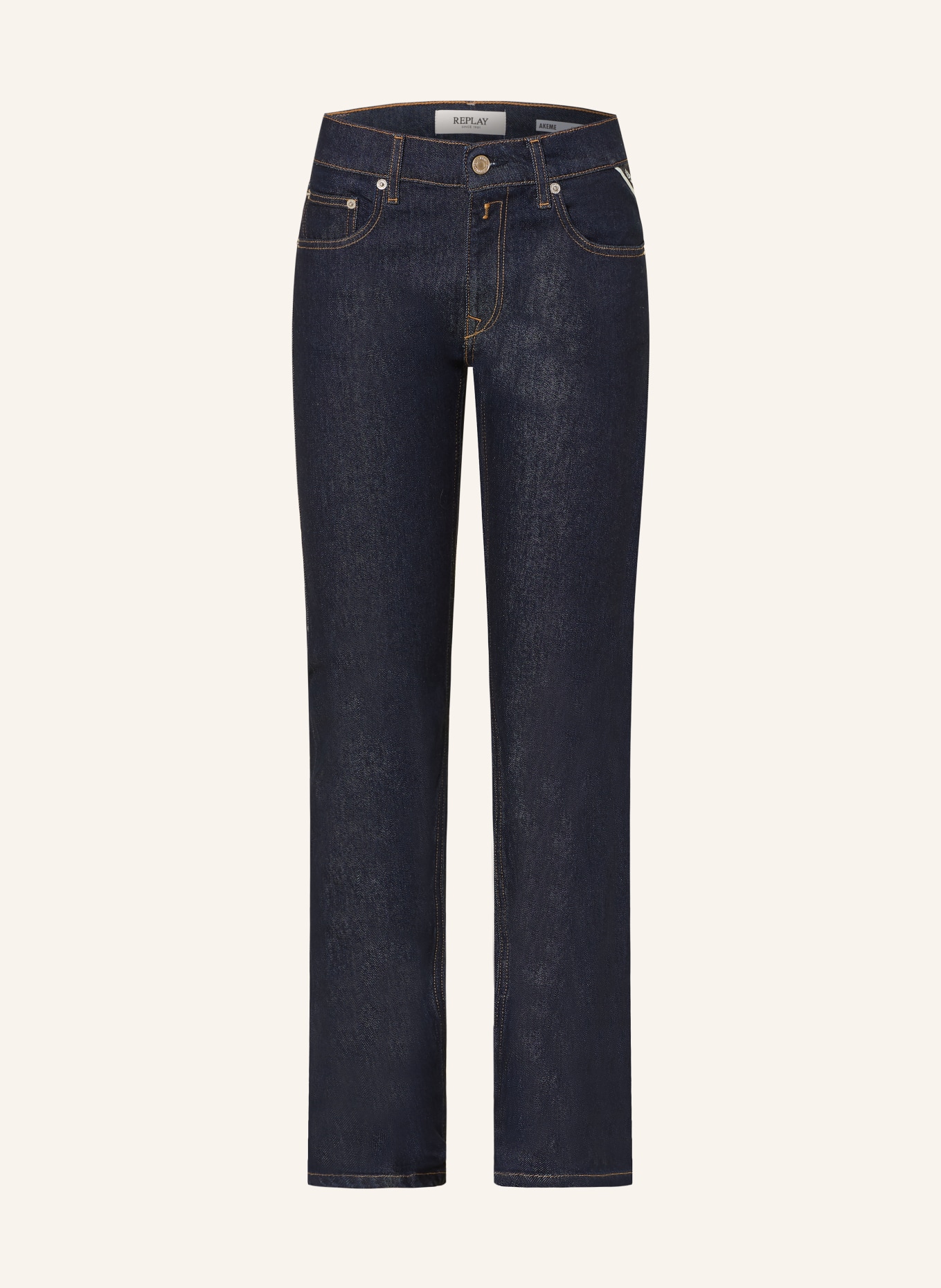 REPLAY Straight jeans AKEME: 007 DARK BLUE