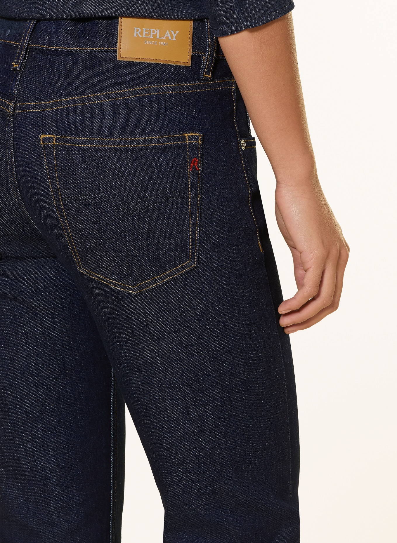 REPLAY Straight jeans AKEME: 007 DARK BLUE