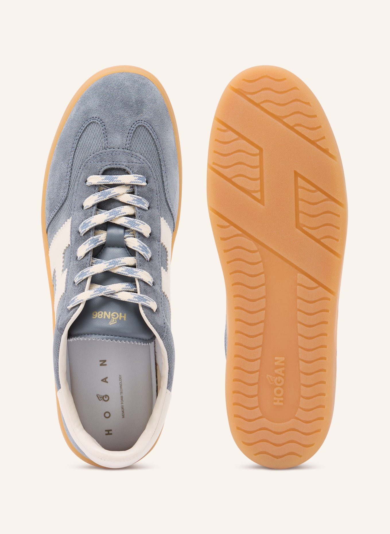 HOGAN Sneaker HOGAN COOL: HELLBLAU / WEISS