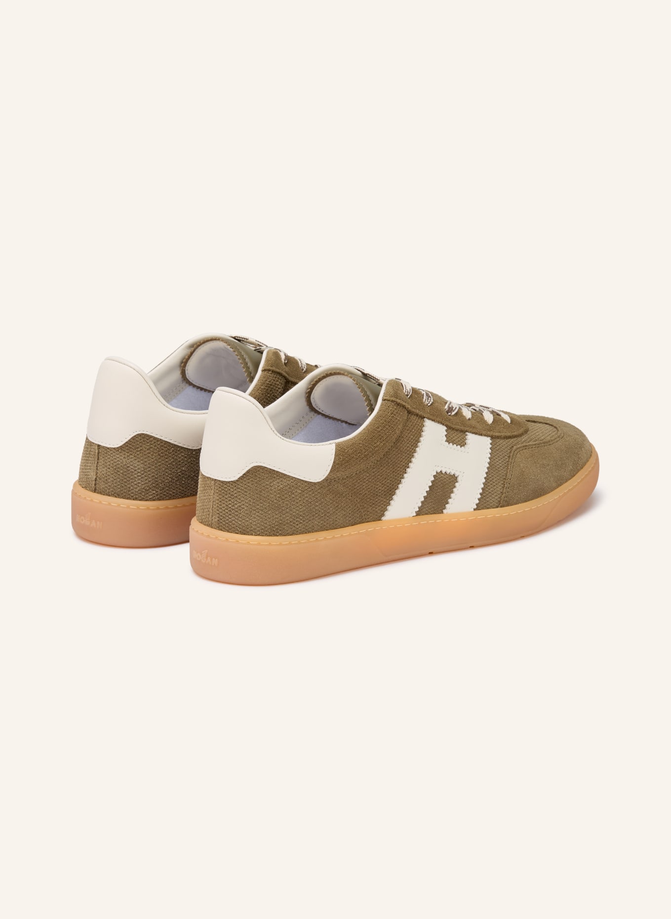 HOGAN Sneaker COOL: KHAKI / WHITE