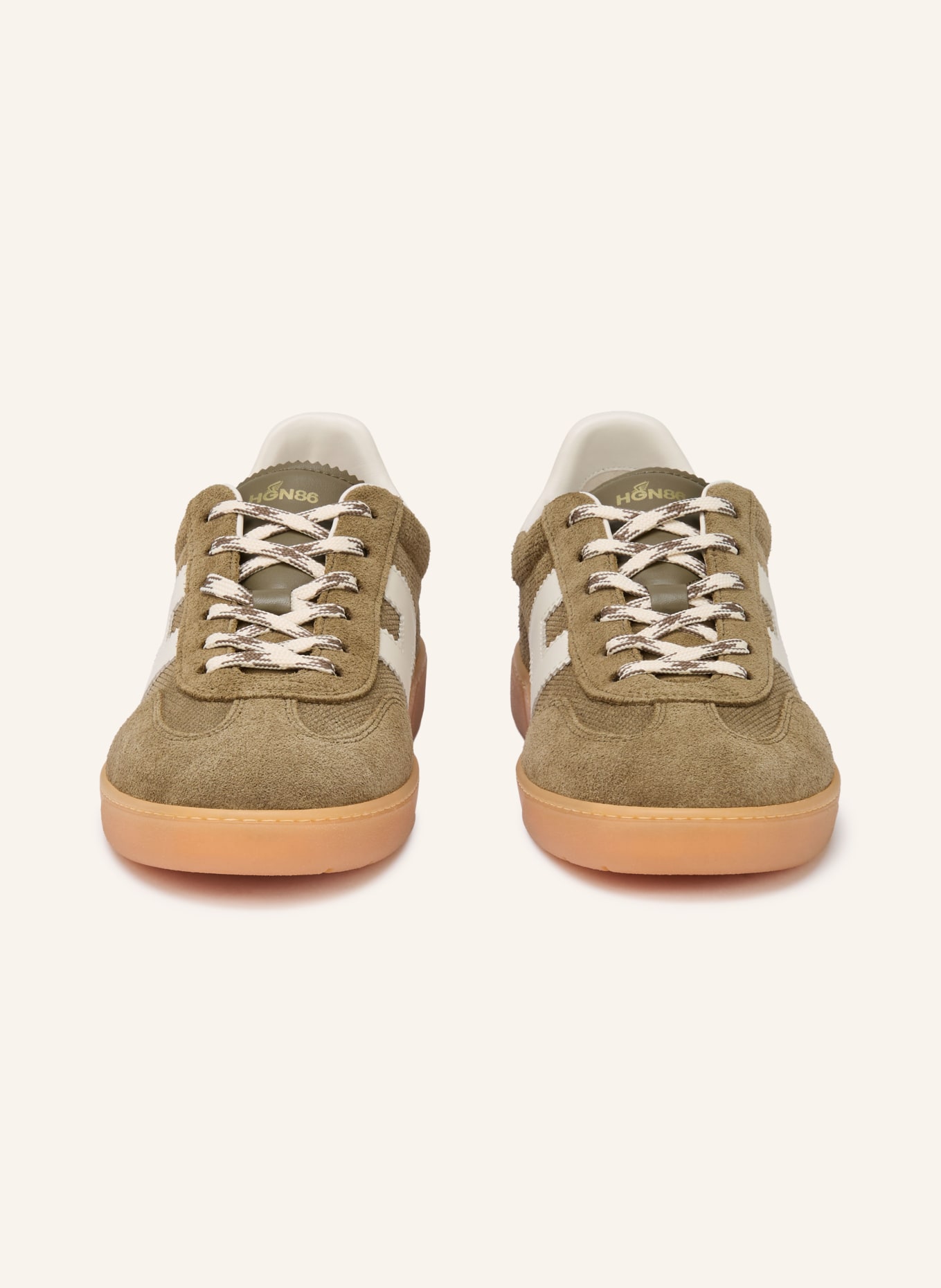 HOGAN Sneaker COOL: KHAKI / WHITE