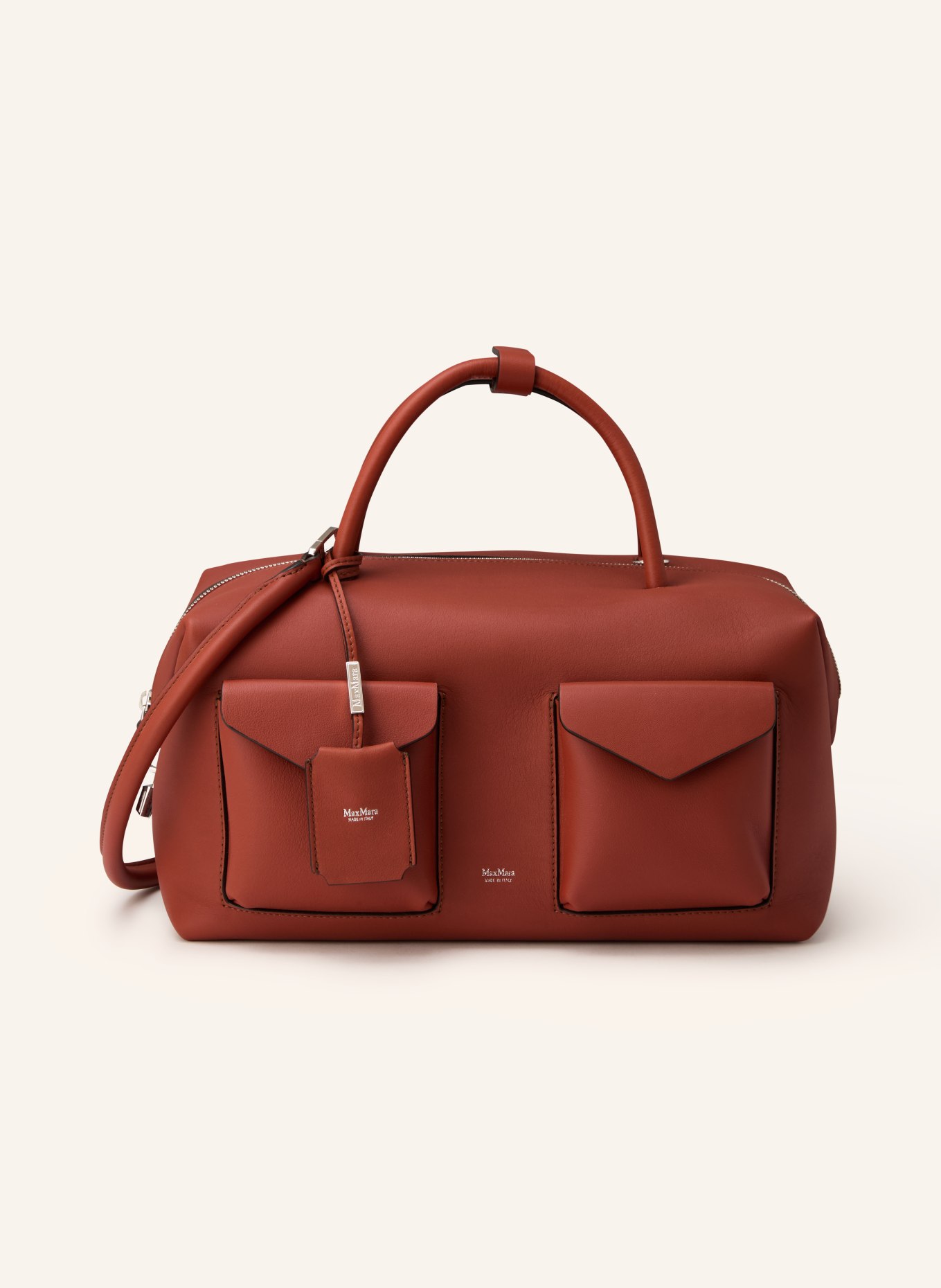 Max Mara Handtasche LARGE: DUNKELROT