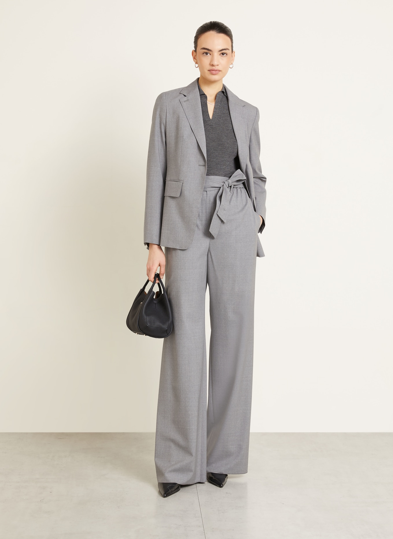 Max Mara Handtasche MARINE XS: SCHWARZ / GOLD