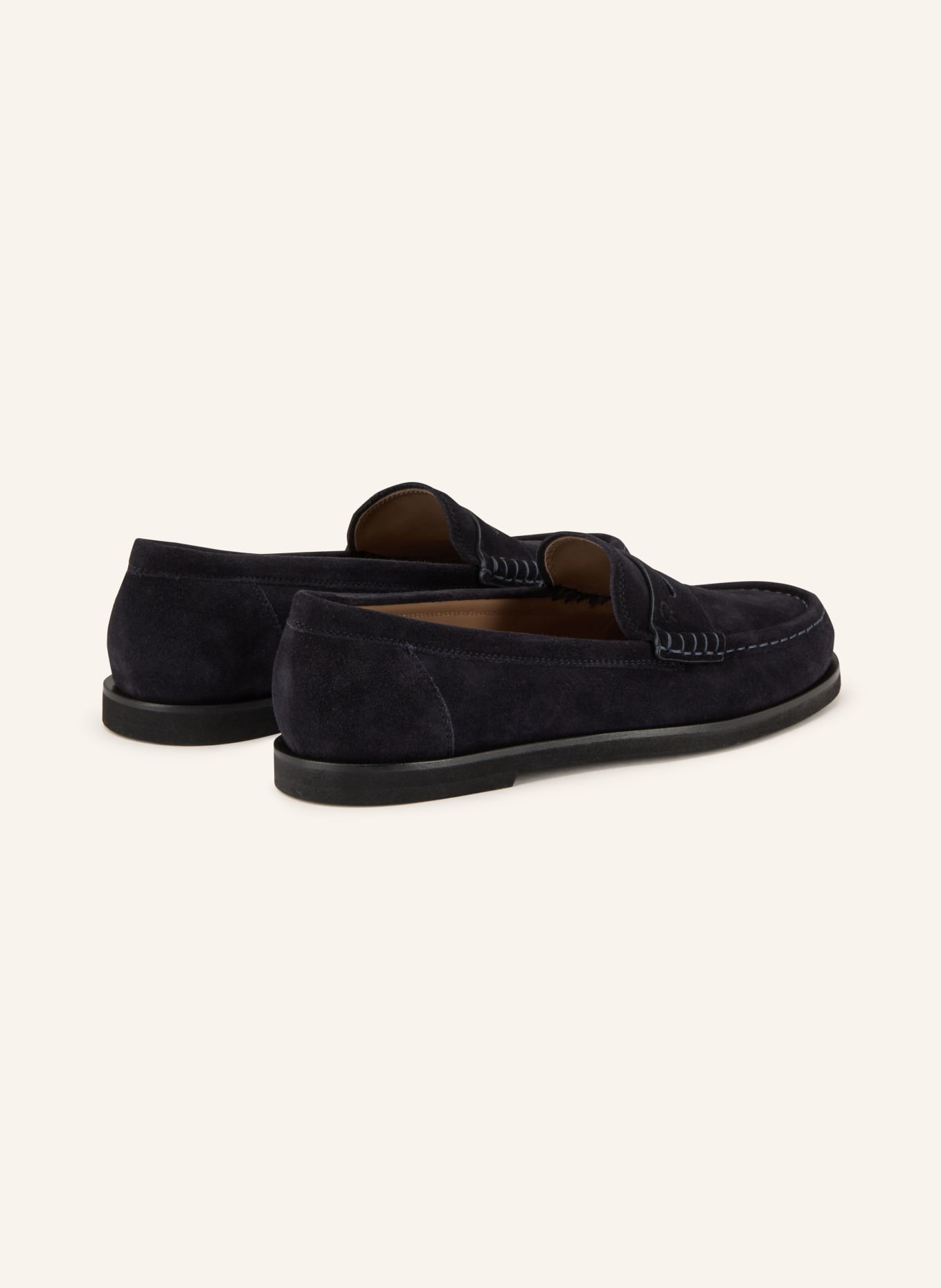 Gianvito Rossi Penny-Loafer: DUNKELBLAU