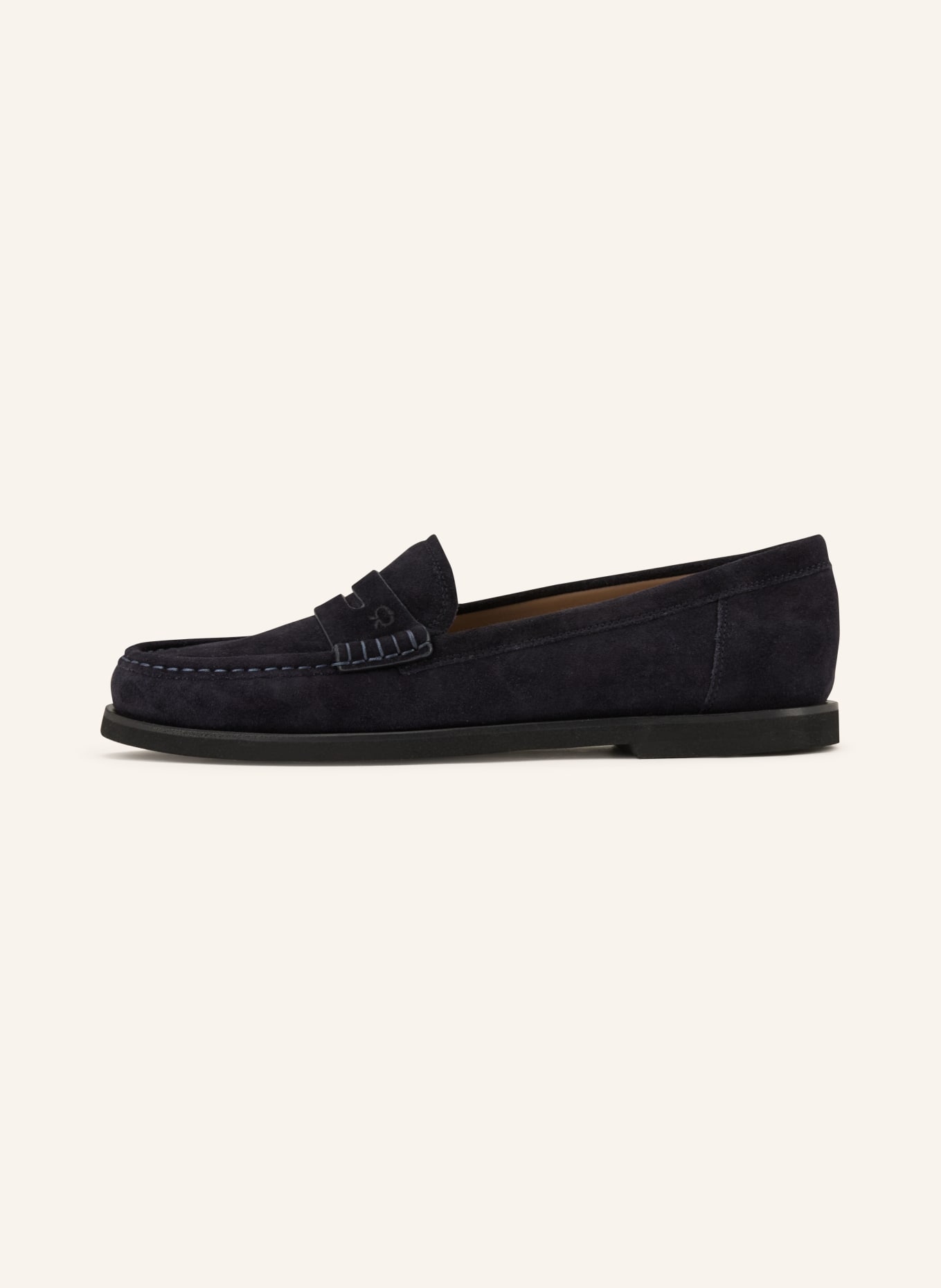 Gianvito Rossi Penny-Loafer: DUNKELBLAU