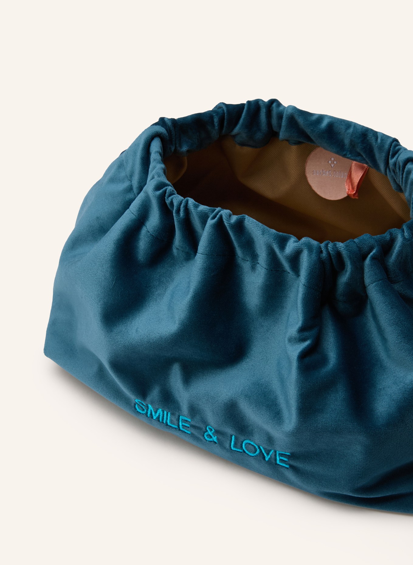 sorbet island Clutch SMILE & LOVE: PETROL