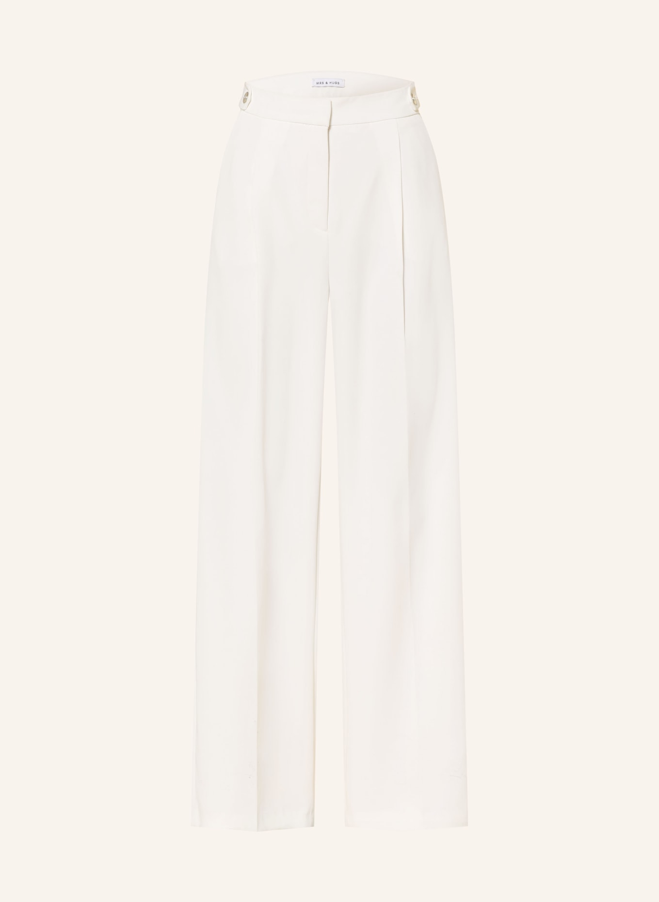 MRS & HUGS marlene pants: WHITE