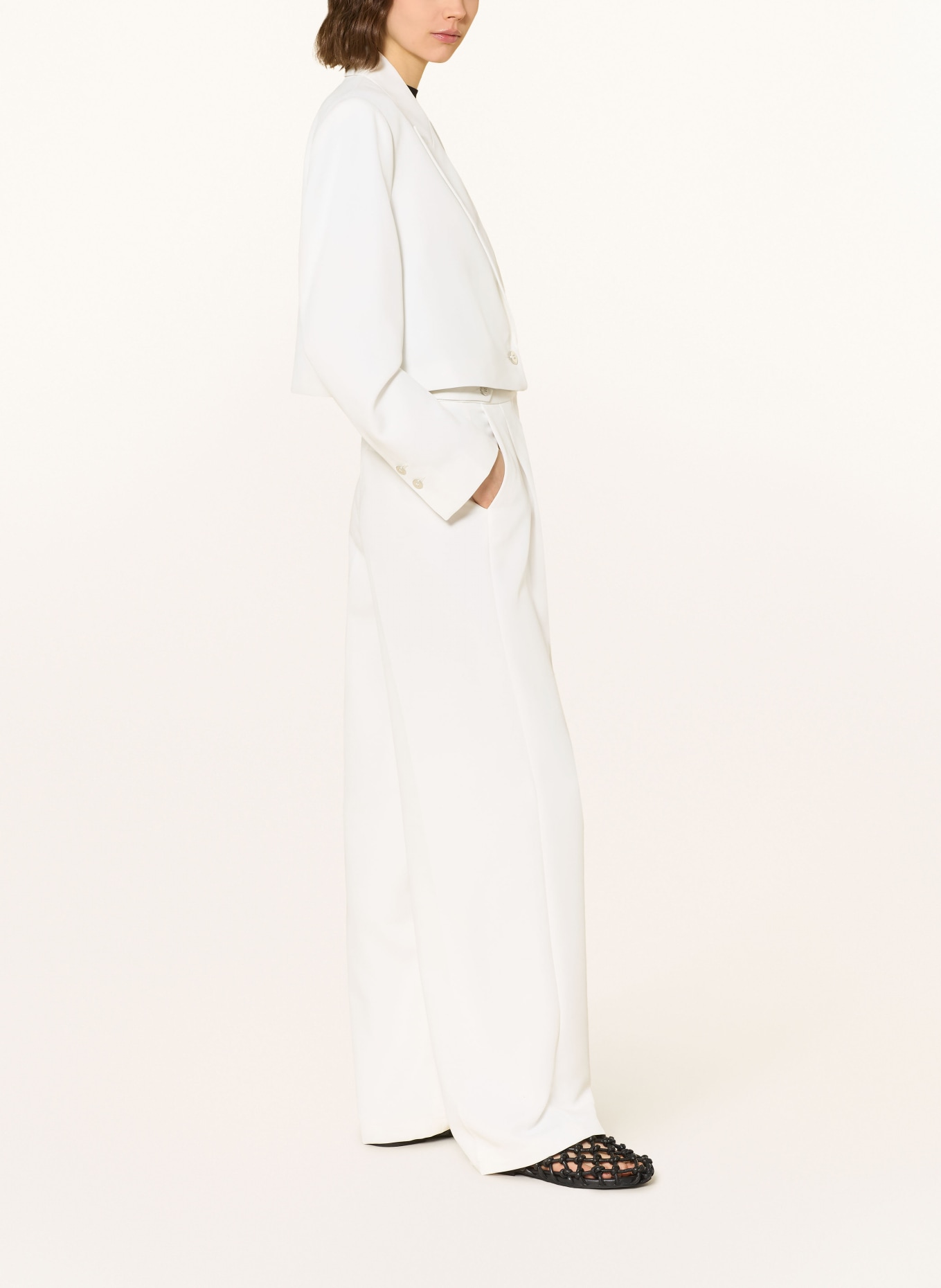 MRS & HUGS marlene pants: WHITE