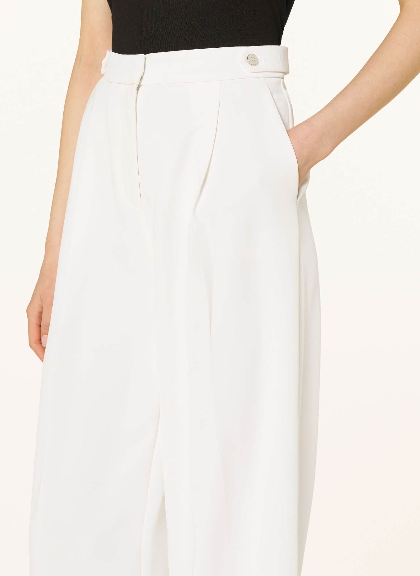 MRS & HUGS marlene pants: WHITE