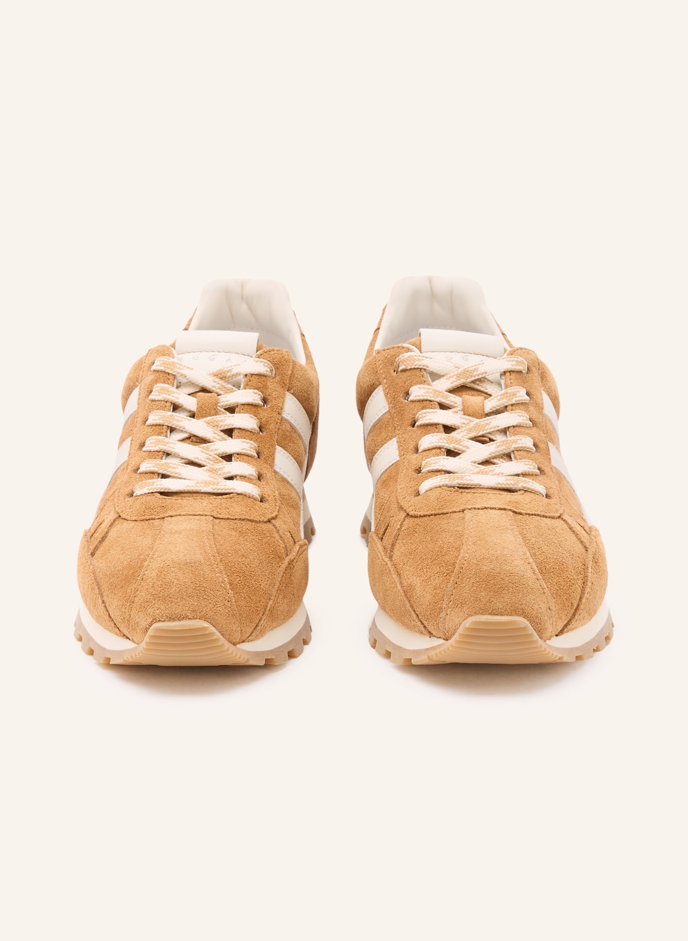 HOGAN Sneaker H701: BRAUN / WEISS