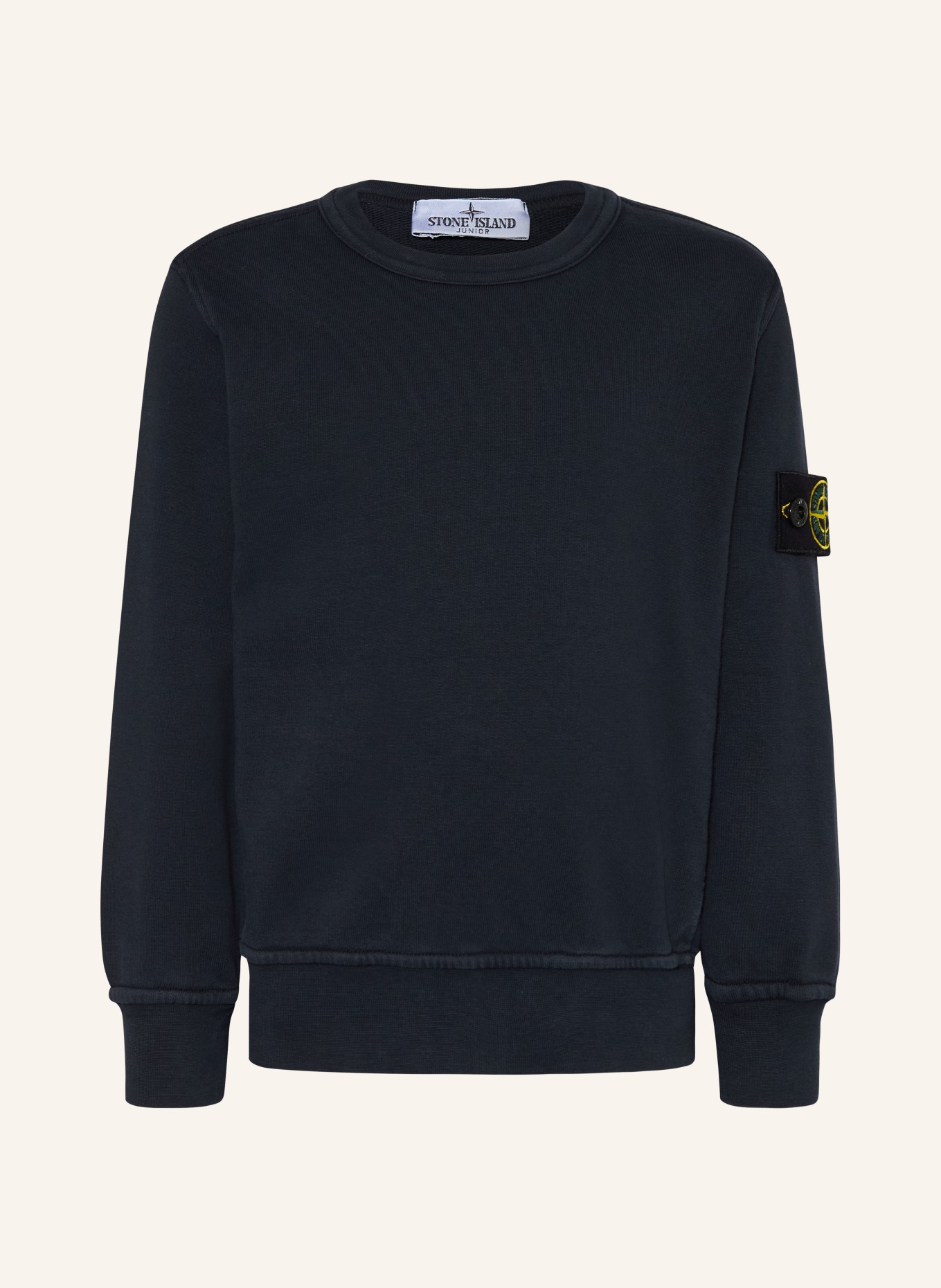 STONE ISLAND JUNIOR Sweatshirt: DUNKELBLAU