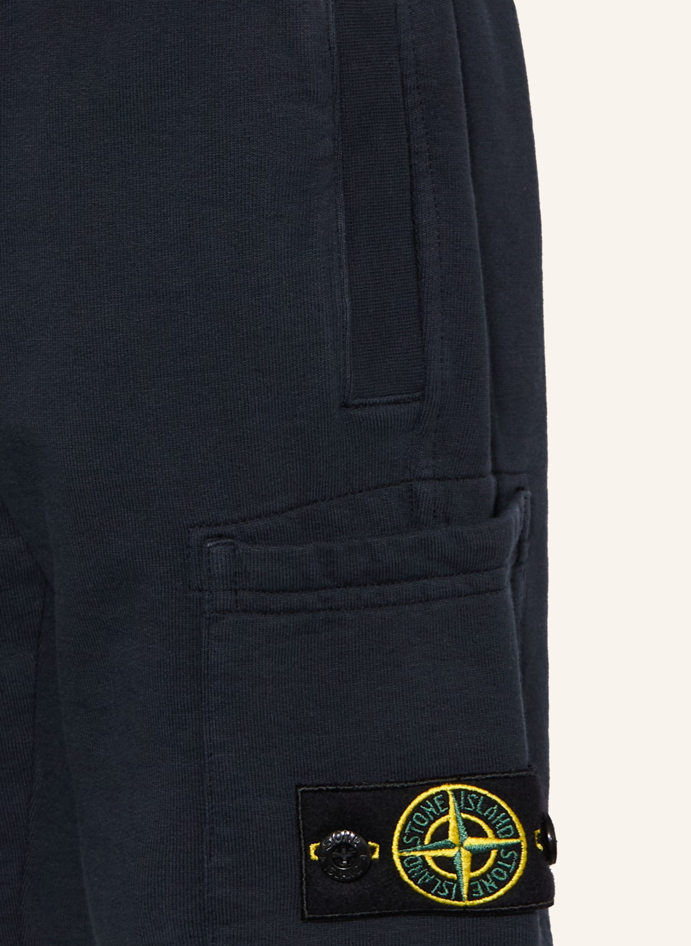 STONE ISLAND JUNIOR Sweatshorts: DUNKELBLAU