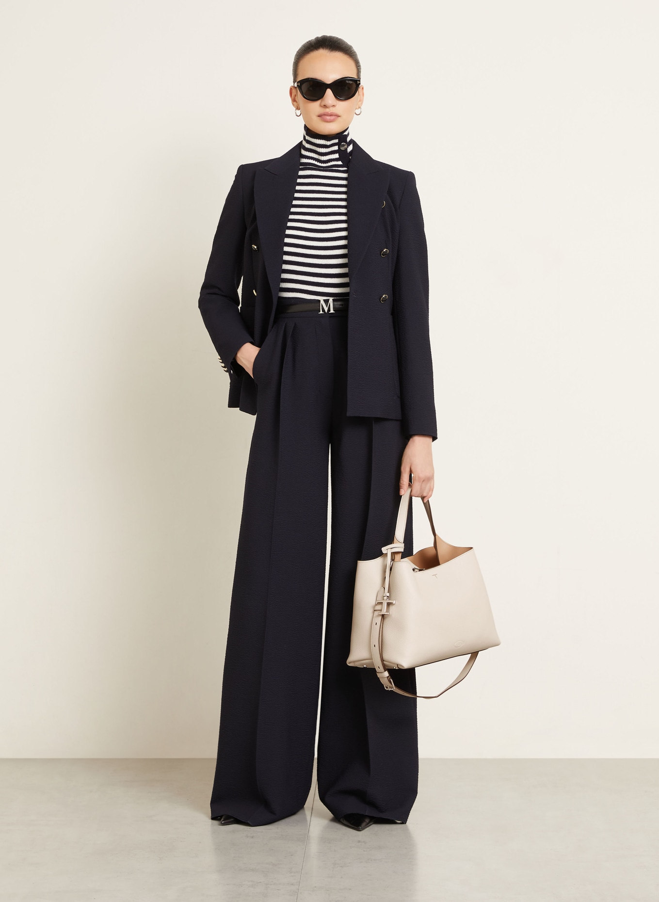 TOD'S Sac à main FLORIDA DOUBLE: CRÈME