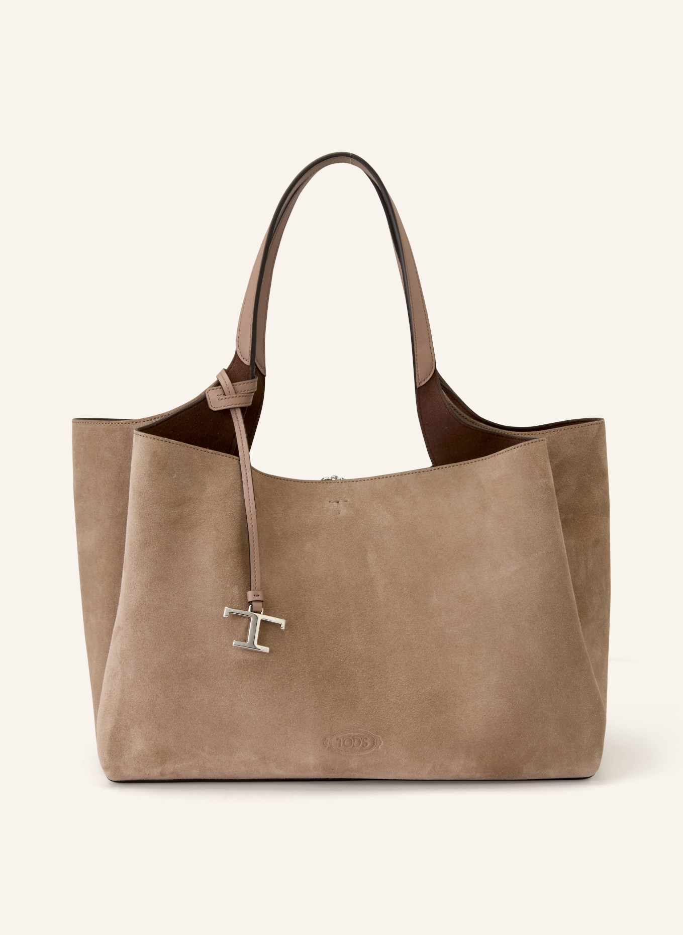 TOD'S Kabelka SMALL: SVĚTLE HNĚDÁ