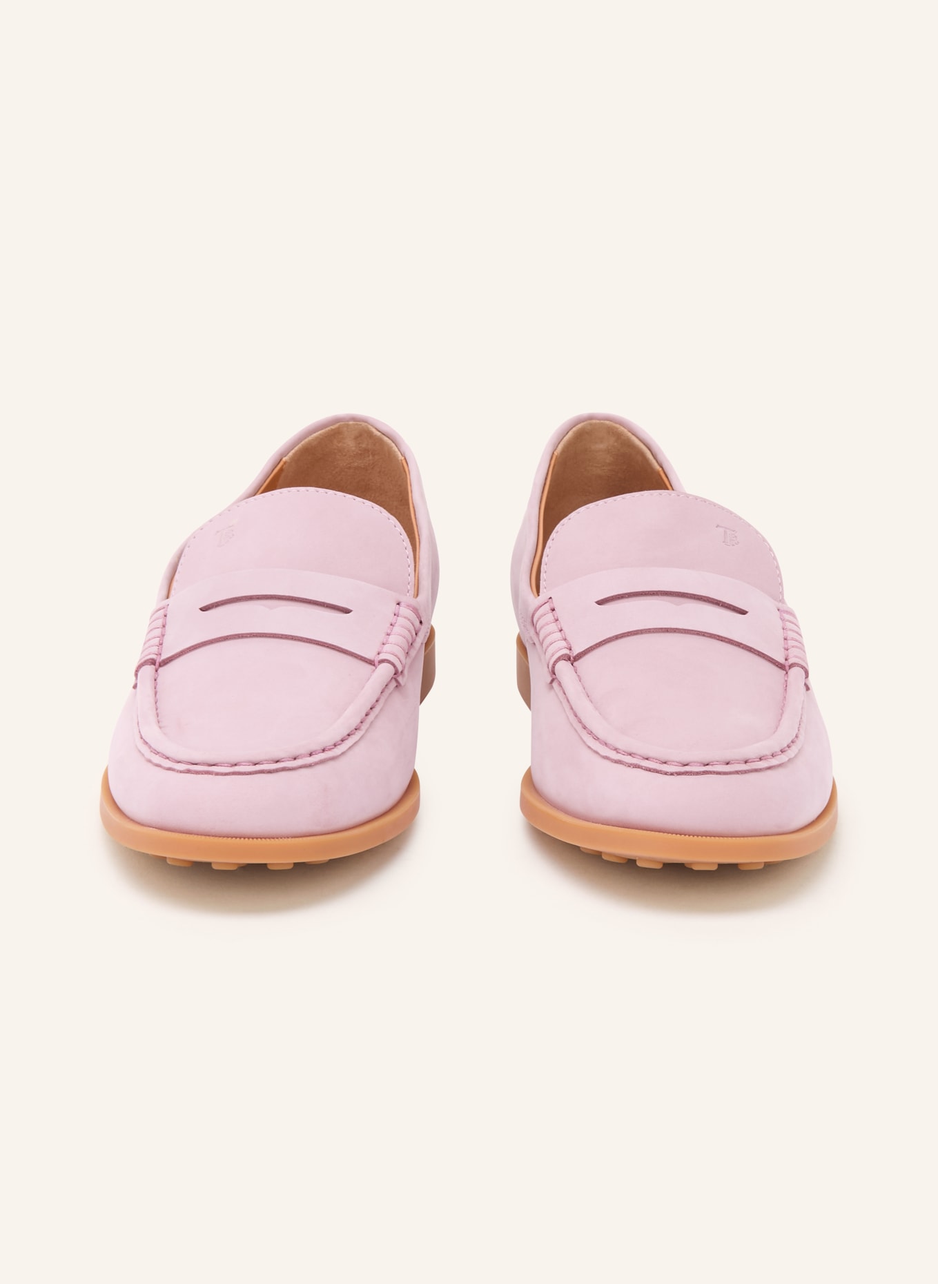 TOD'S Penny-Loafer GOMMA: HELLROSA