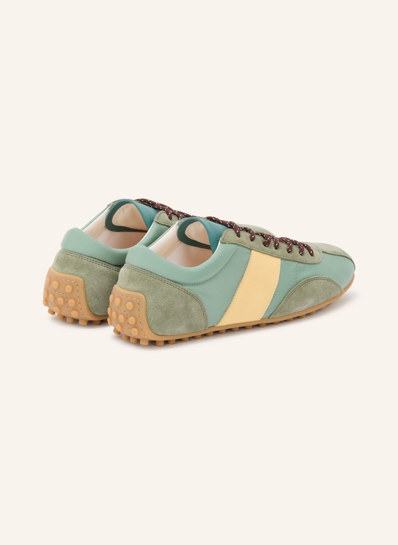 TOD'S Tenisky T-MARATHON: ZELENÁ / TMAVĚ ŽLUTÁ / SVĚTLE ZELENÁ