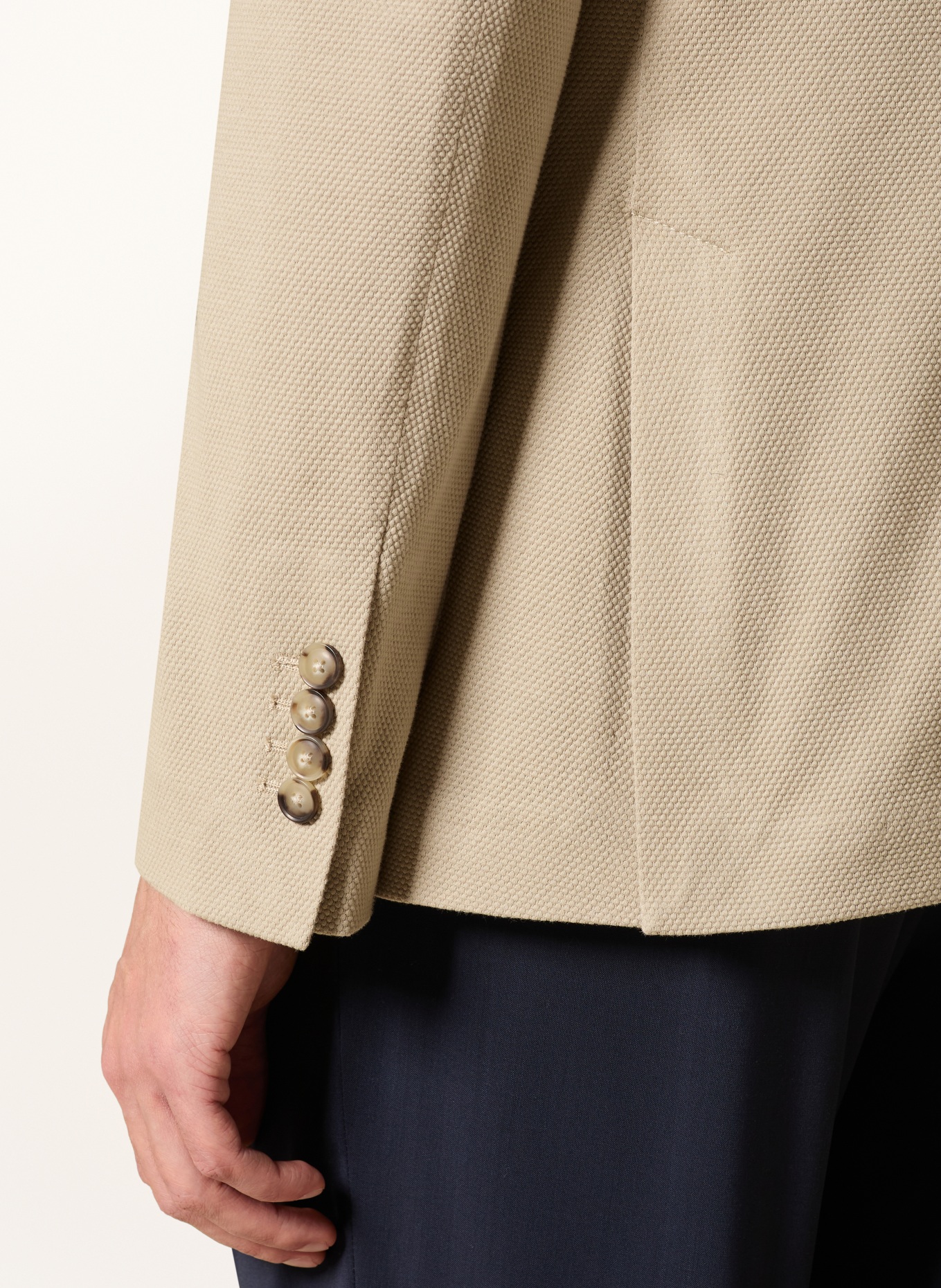 CIRCOLO 1901 Jerseysakko Slim Fit: BEIGE