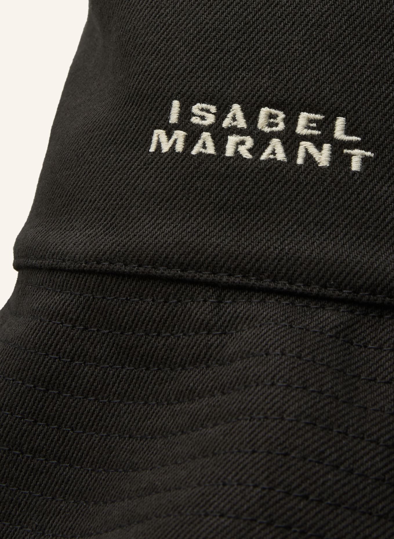 ISABEL MARANT SHALEY bucket hat: BLACK