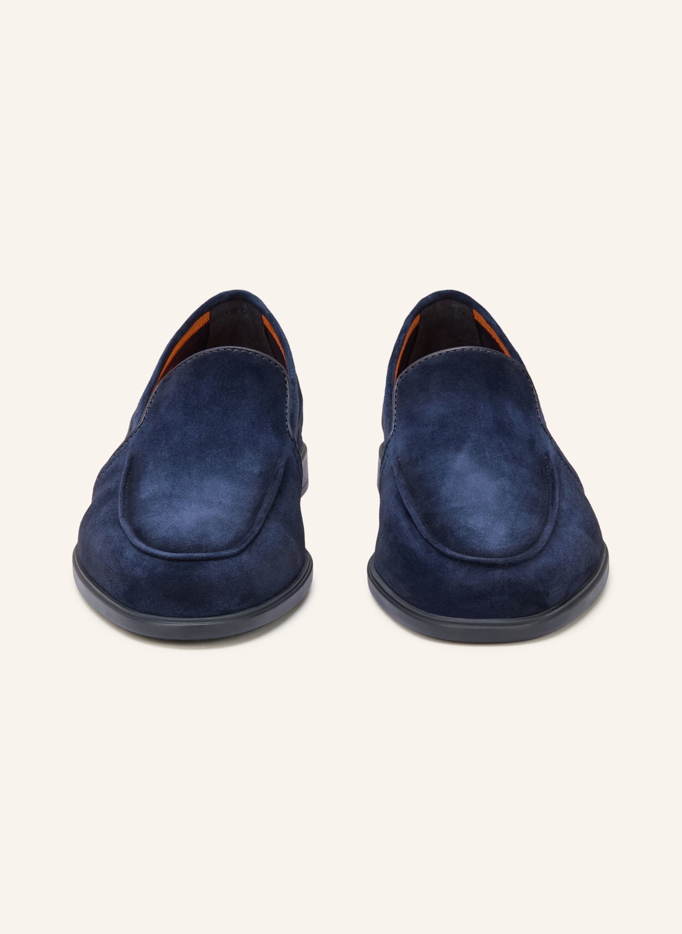 Santoni MALIBU slippers: DARK BLUE