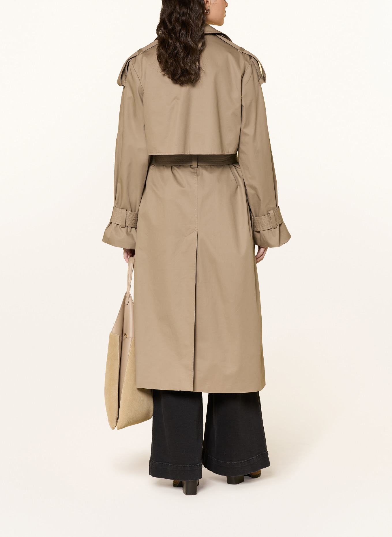 WITHBLACK AUGUSTA trench coat: BEIGE