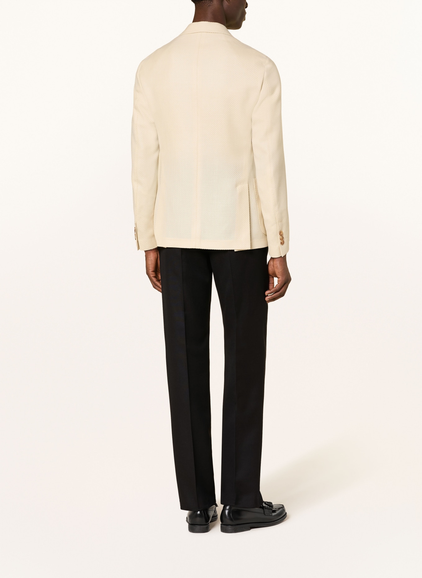 LARDINI Hose Regular Fit: SCHWARZ