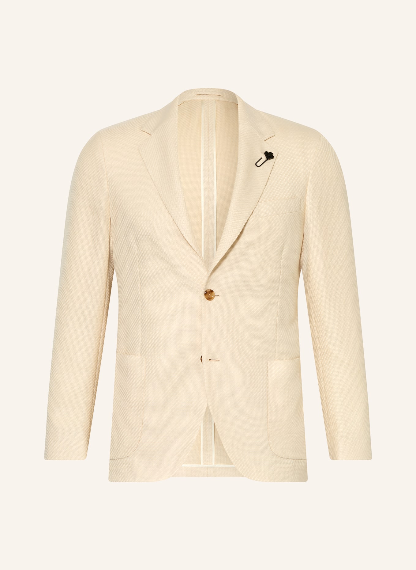 LARDINI Marynarka Extra Slim Fit: BEŻOWY