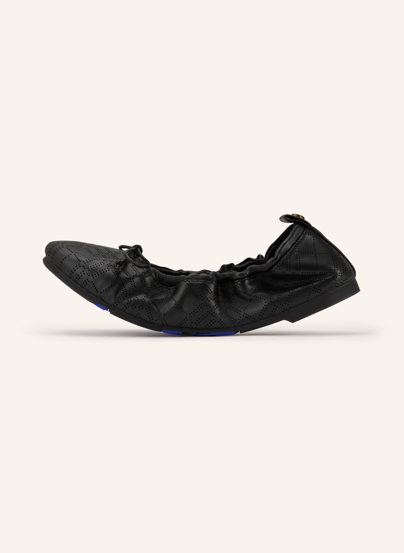 BURBERRY baleríny: ČERNÁ