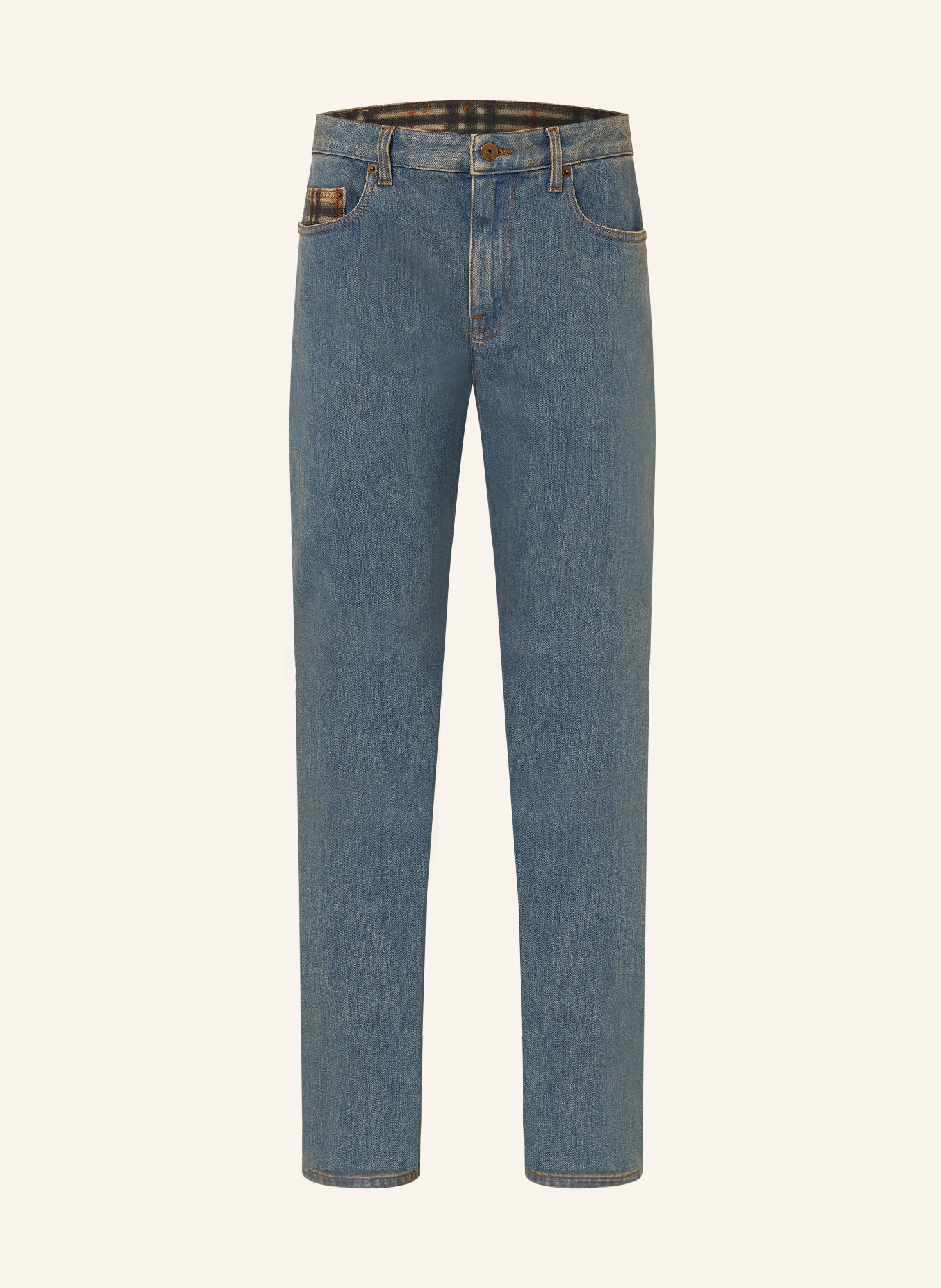 BURBERRY Straight Jeans DALIA: A1322 MID BLUE