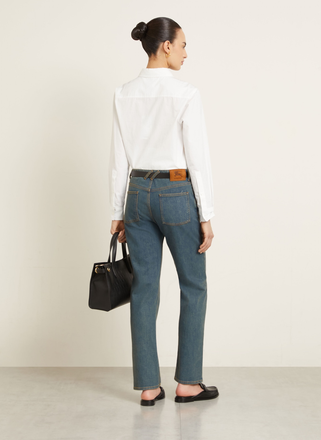 BURBERRY Straight Jeans DALIA: A1322 MID BLUE