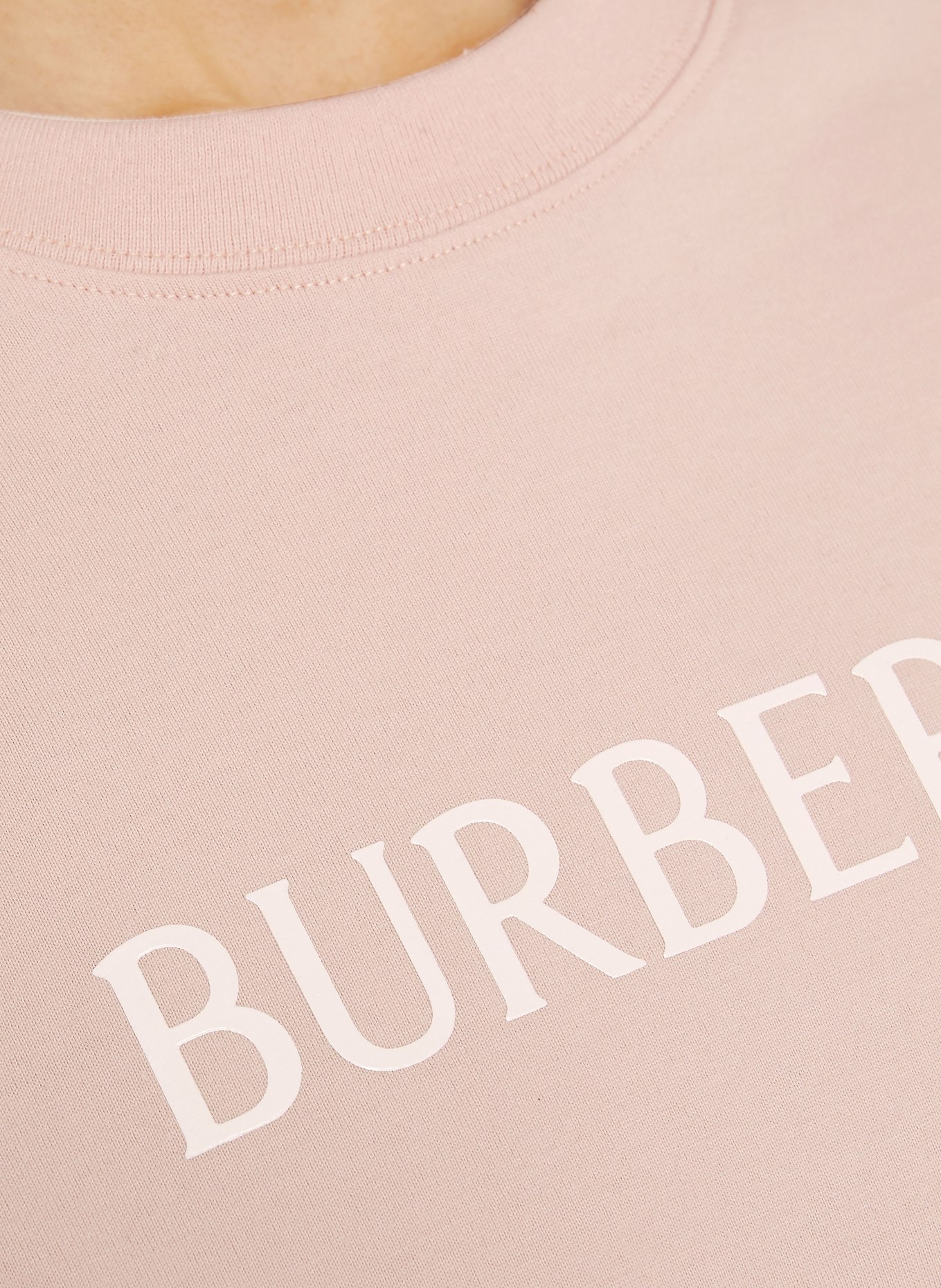 BURBERRY Koszulka FRANKIE: BLADORÓŻOWY