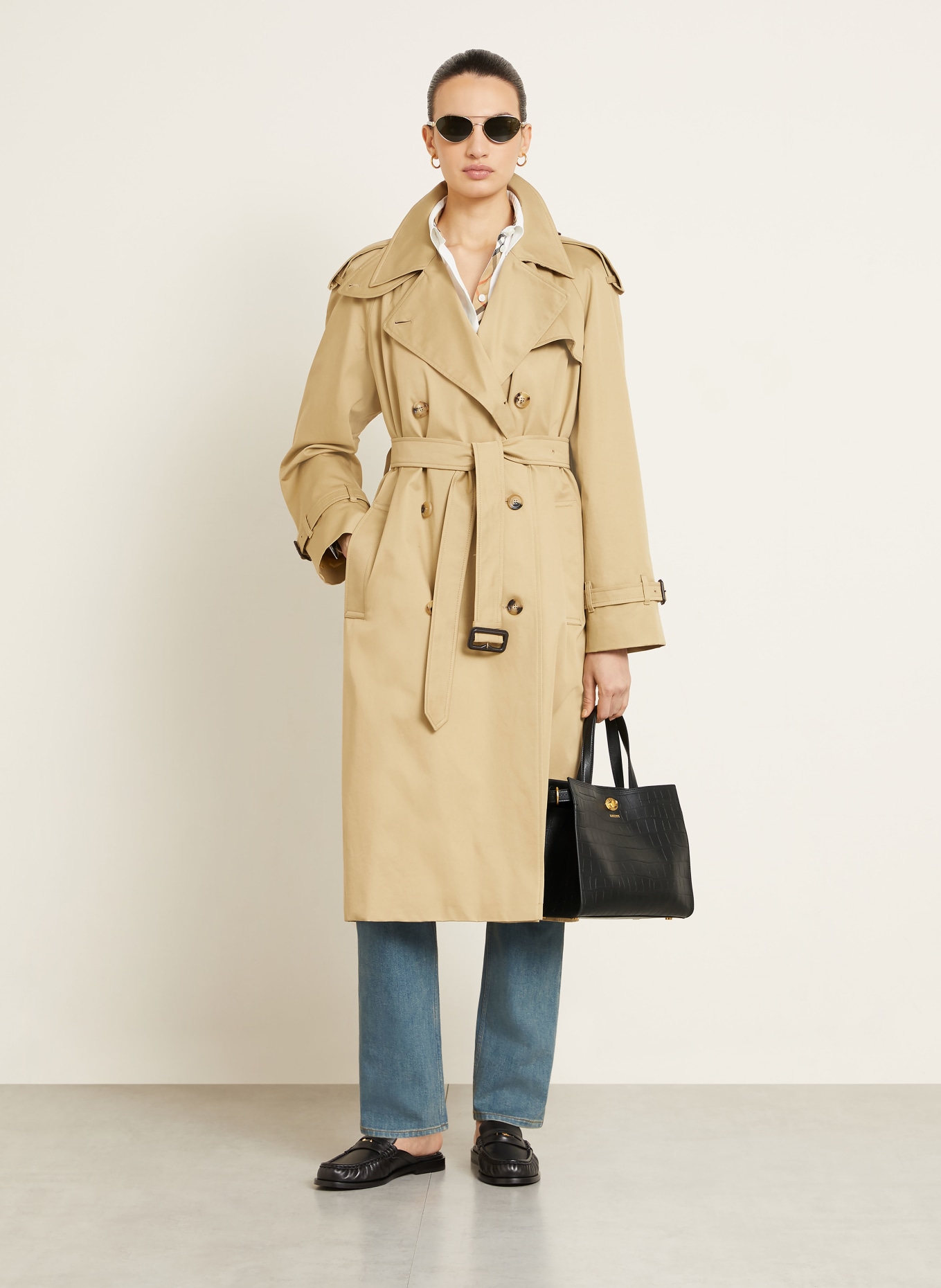 BURBERRY Sac à main COTSWOLDS: NOIR