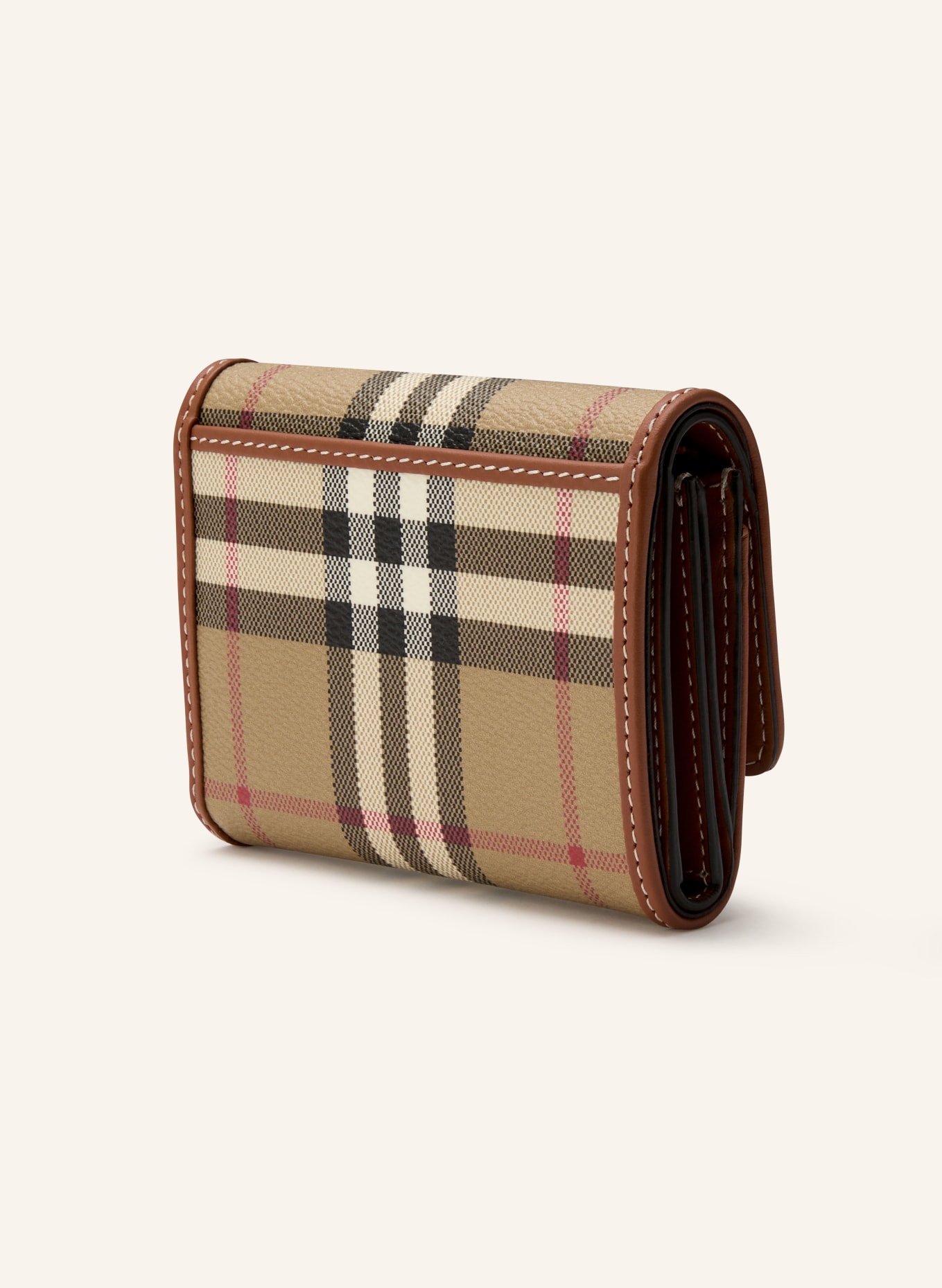 BURBERRY Geldbörse LANCASTER: BEIGE / BRAUN / SCHWARZ
