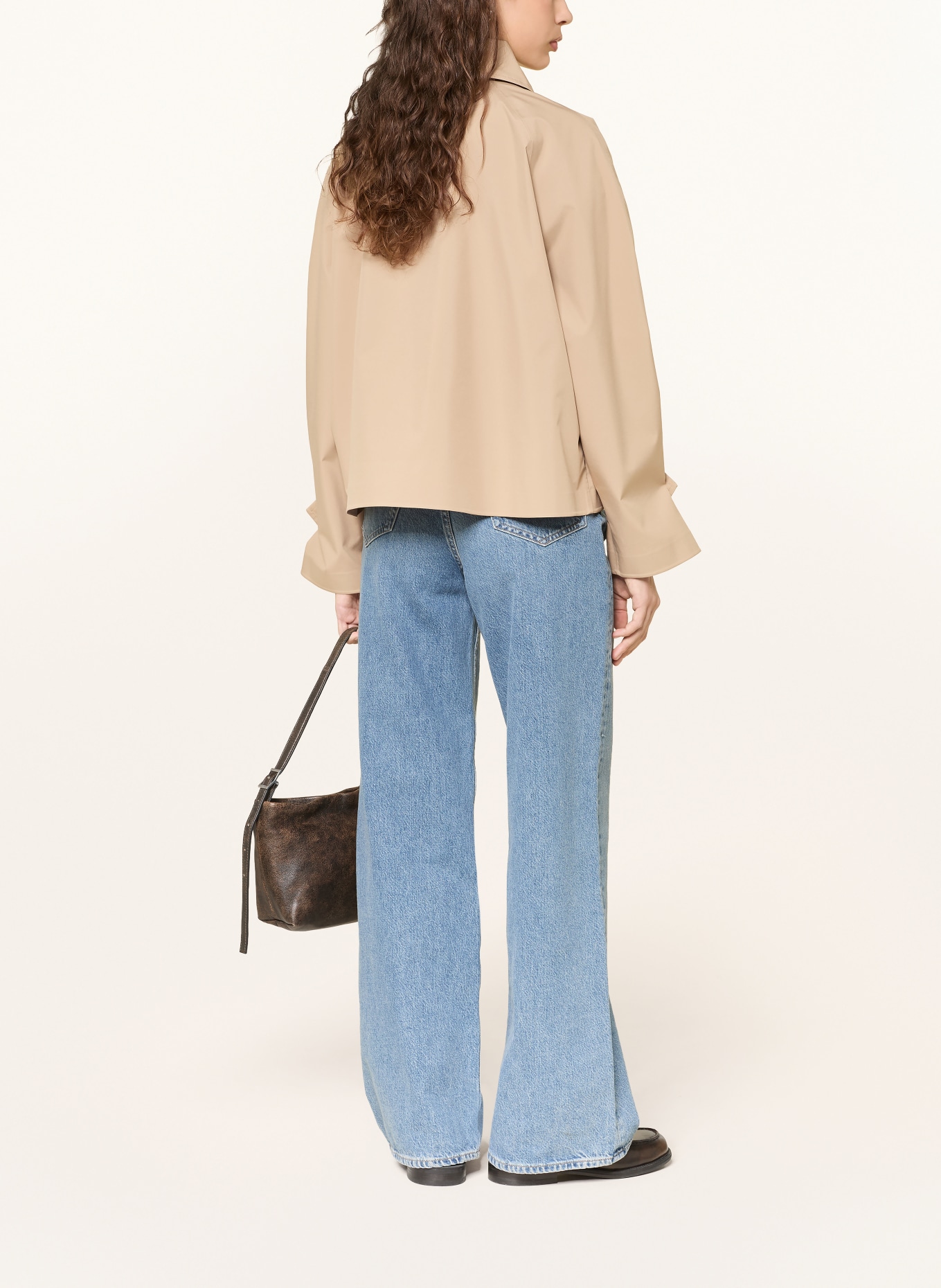 SAVE THE DUCK GARBO trench coat: CAMEL