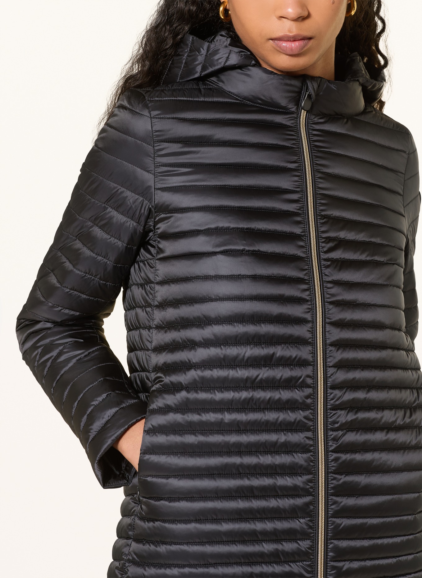 SAVE THE DUCK Steppjacke ALIMA: SCHWARZ