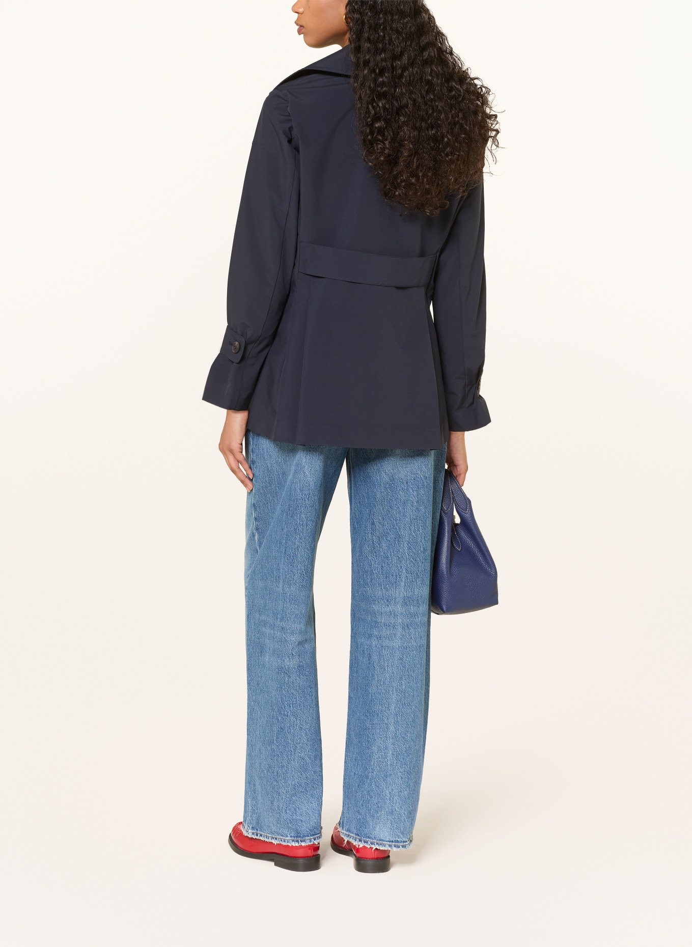 SAVE THE DUCK Trench-Jacke SOFI: DUNKELBLAU