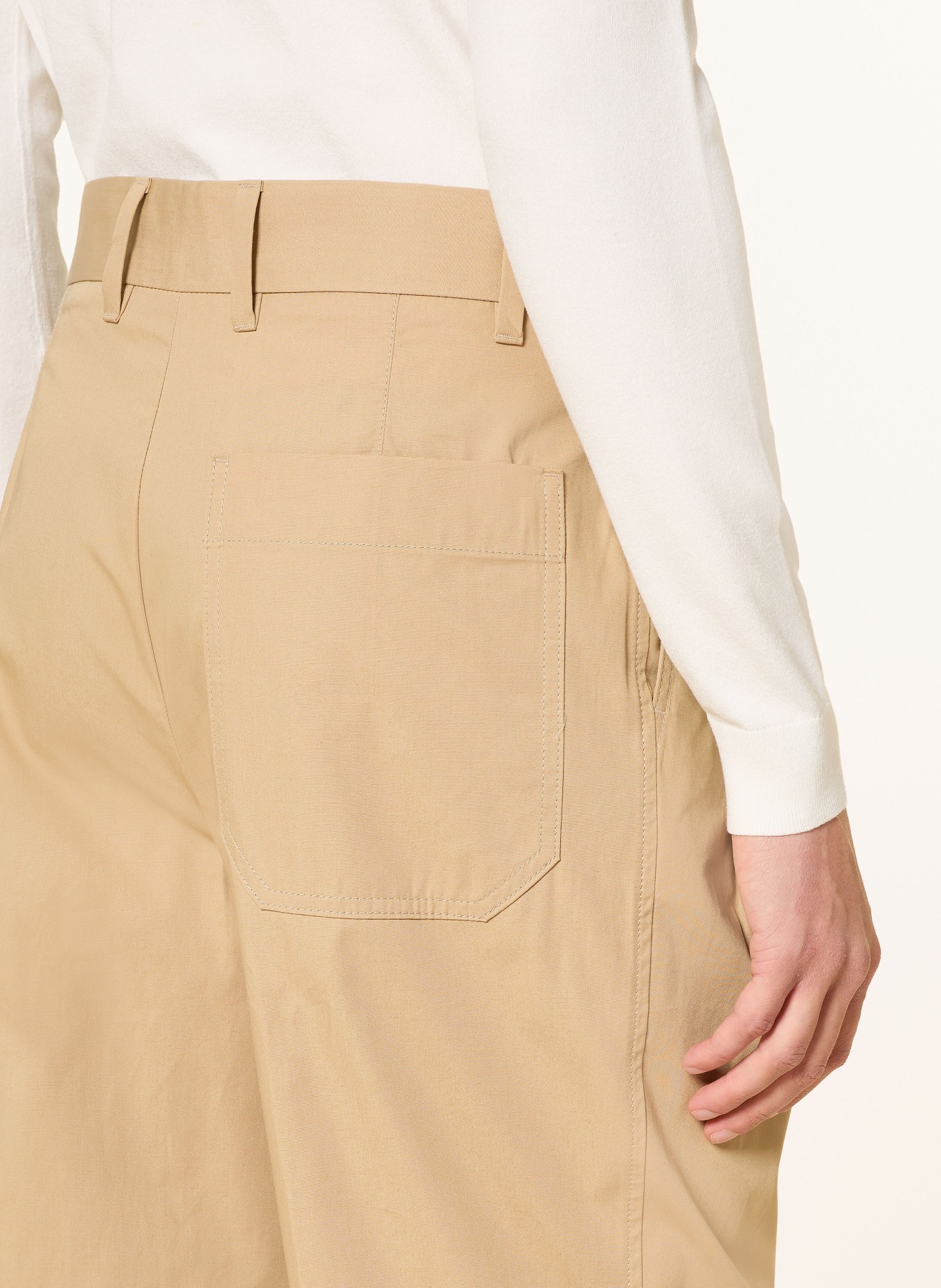 HUGO Hose CELEG Straight Fit: BEIGE