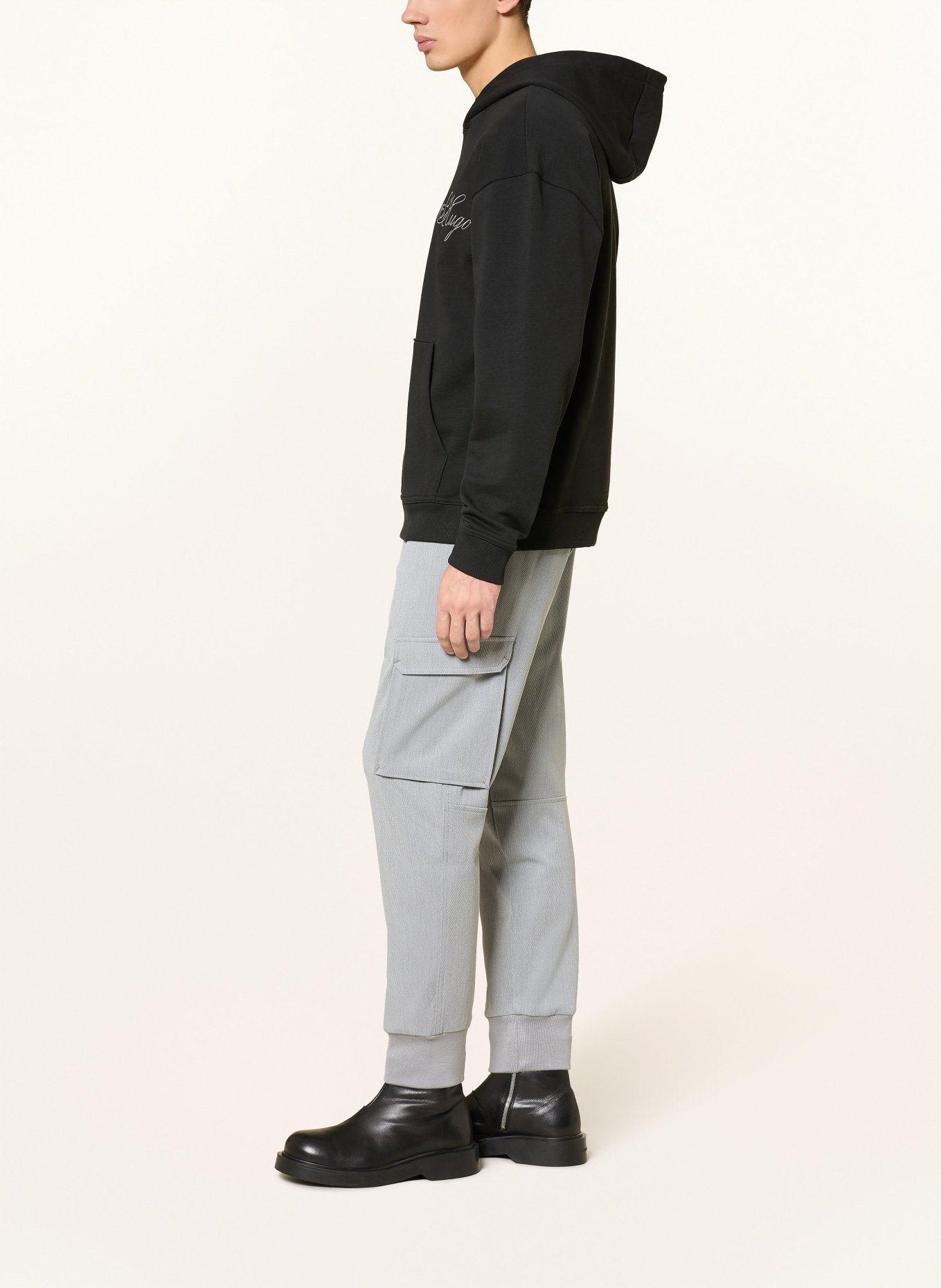 HUGO Hoodie DALENTO: SCHWARZ