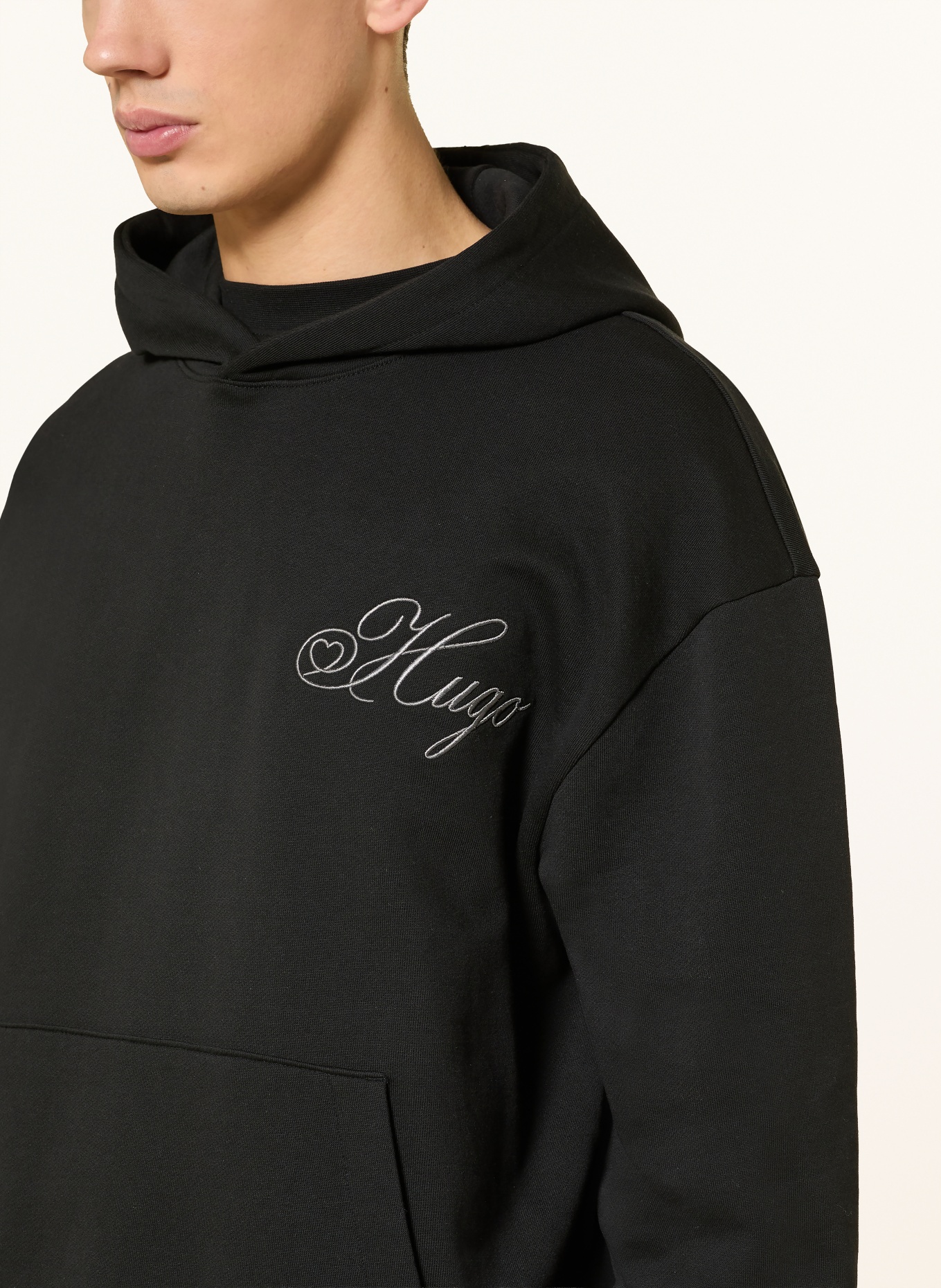 HUGO Hoodie DALENTO: SCHWARZ